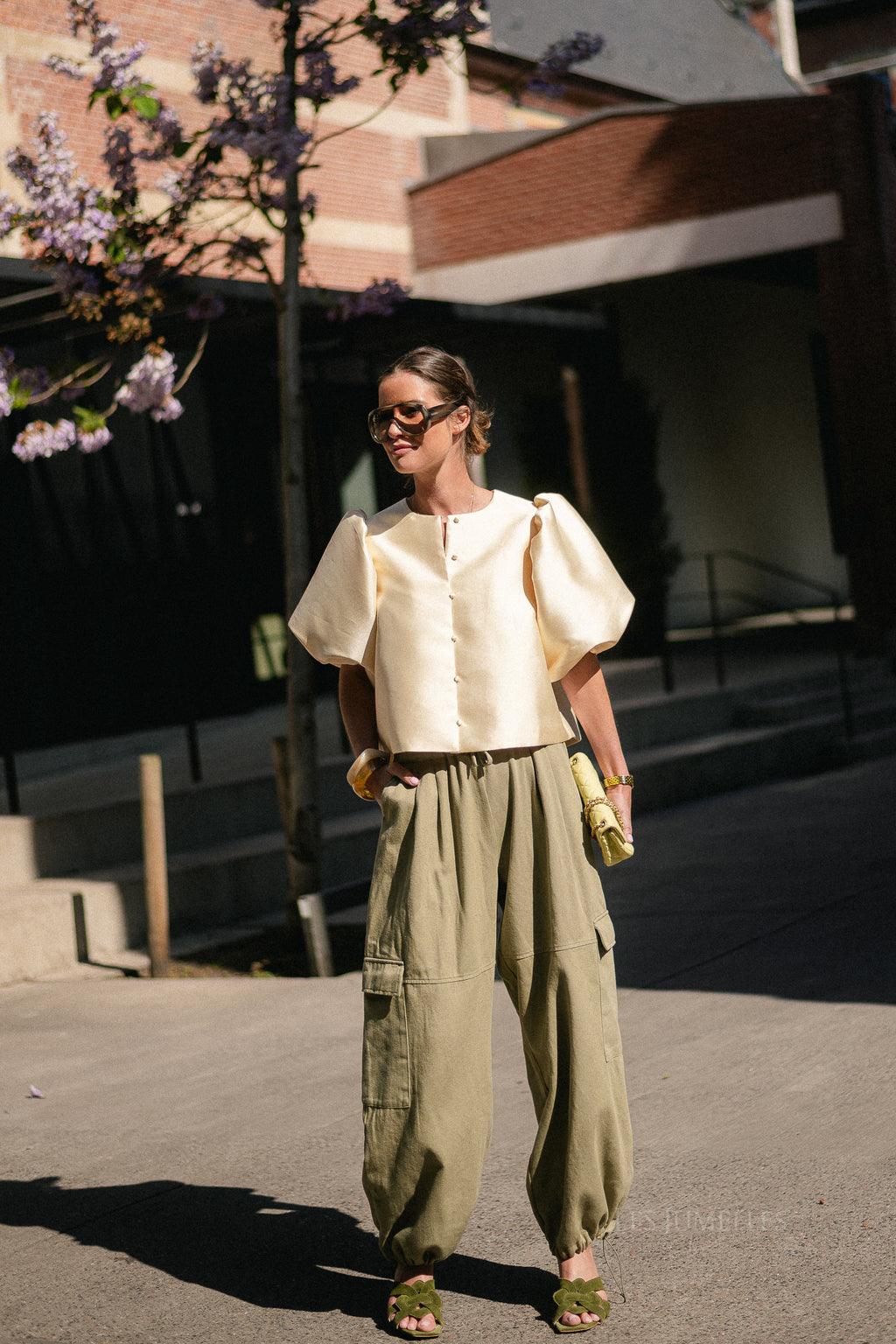 Cassie cargo pants khaki
