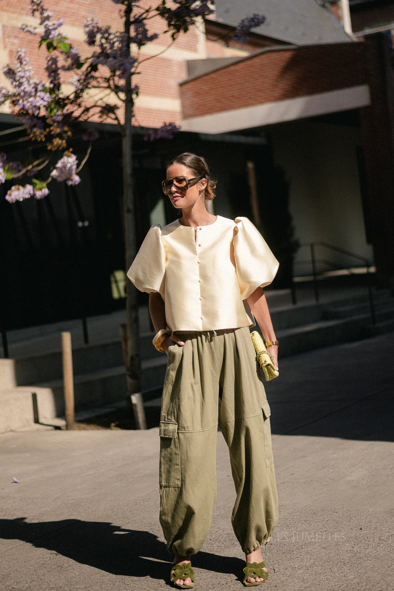 Cassie cargo pants khaki