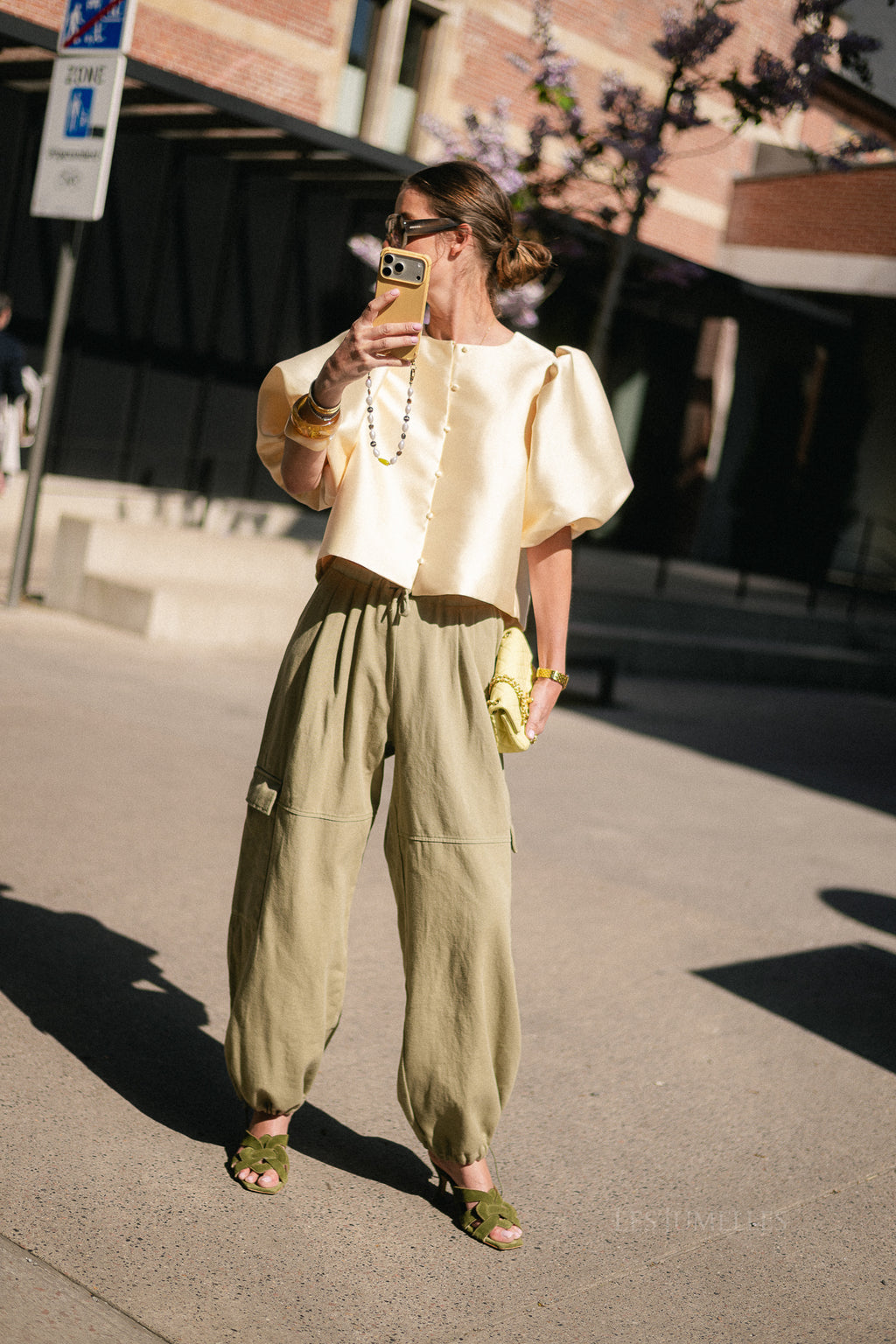 Cassie cargo pants khaki