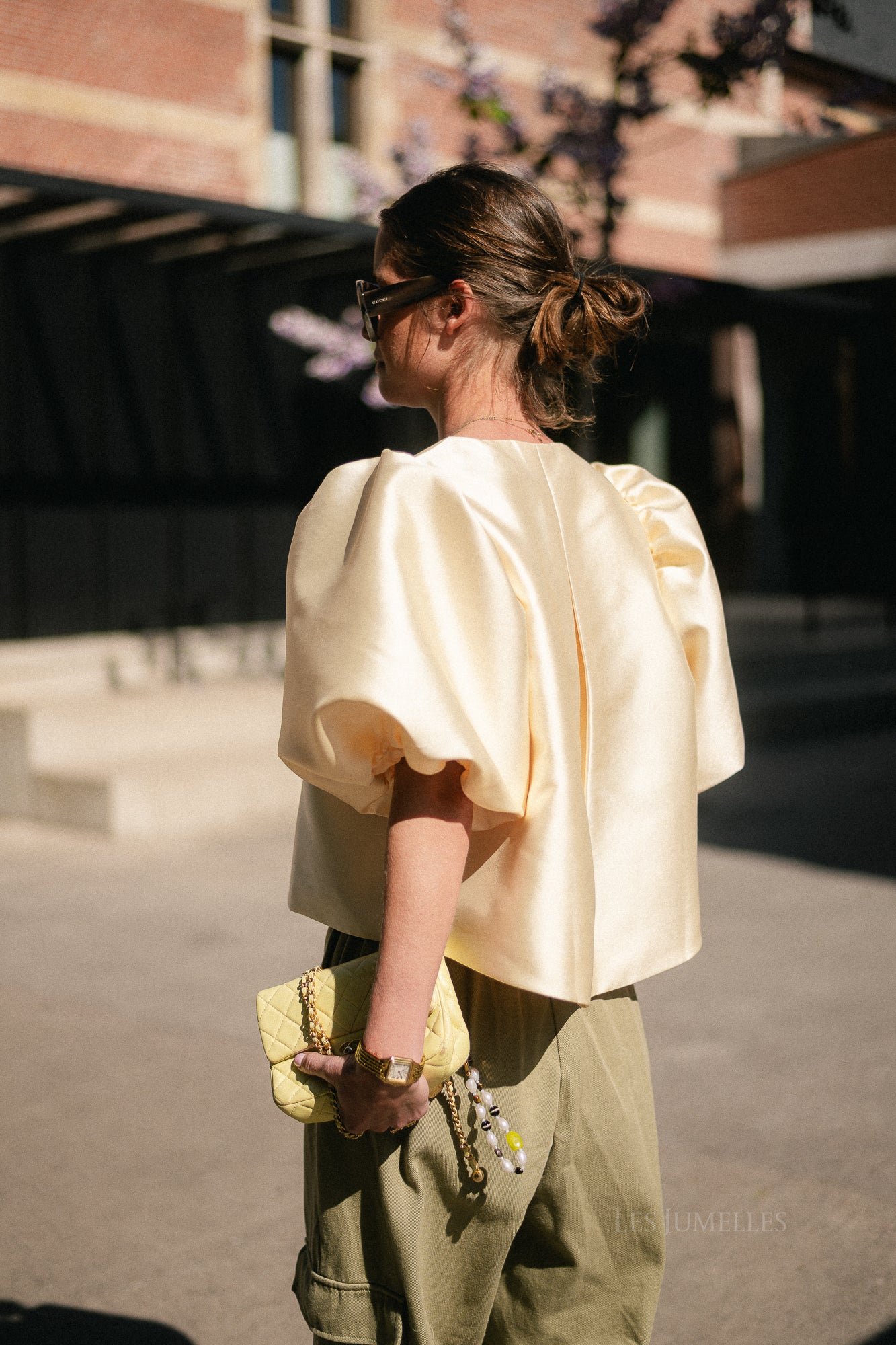 Charlotte blouse butter yellow