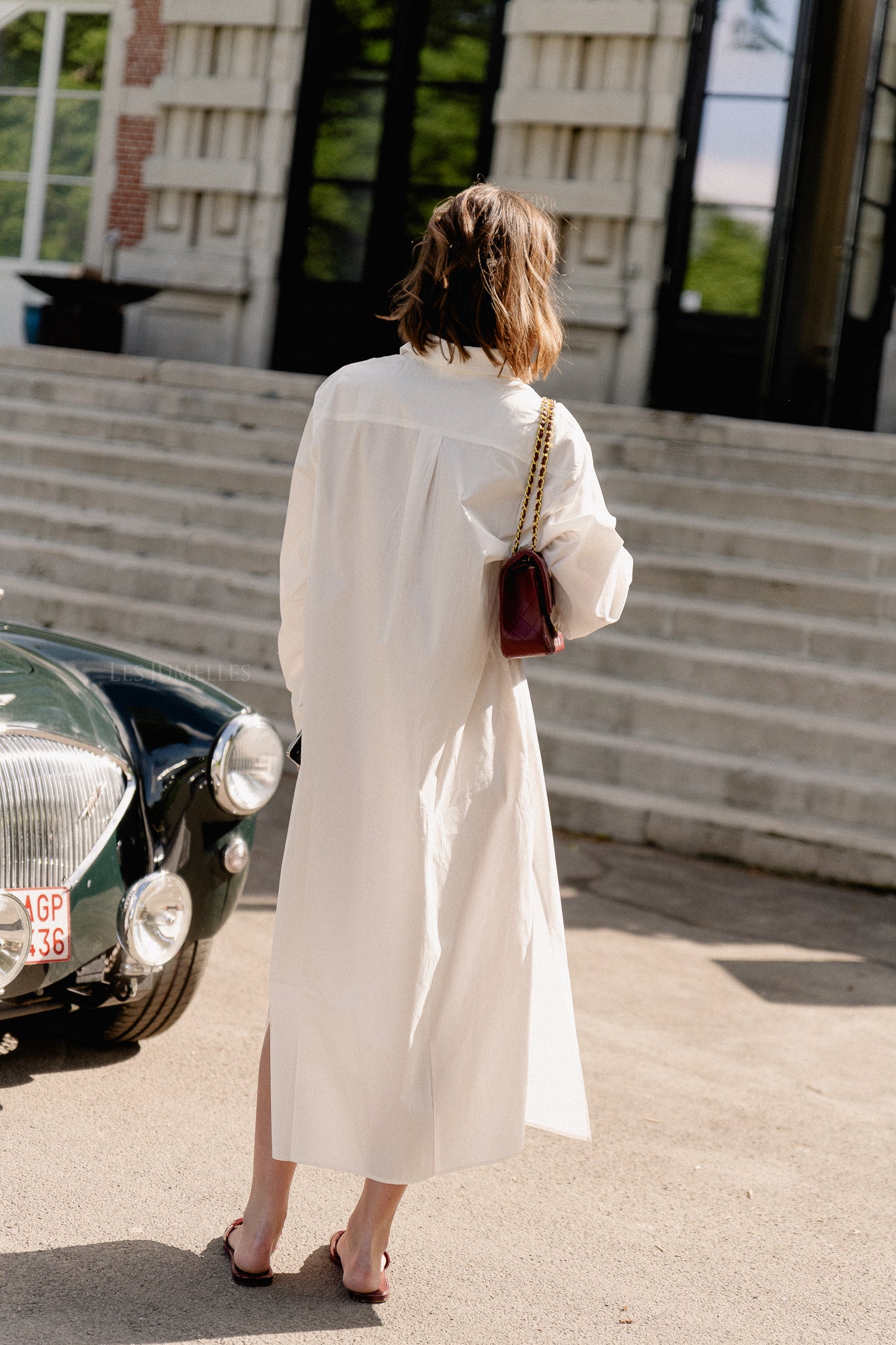 Marlen shirt dress optic white