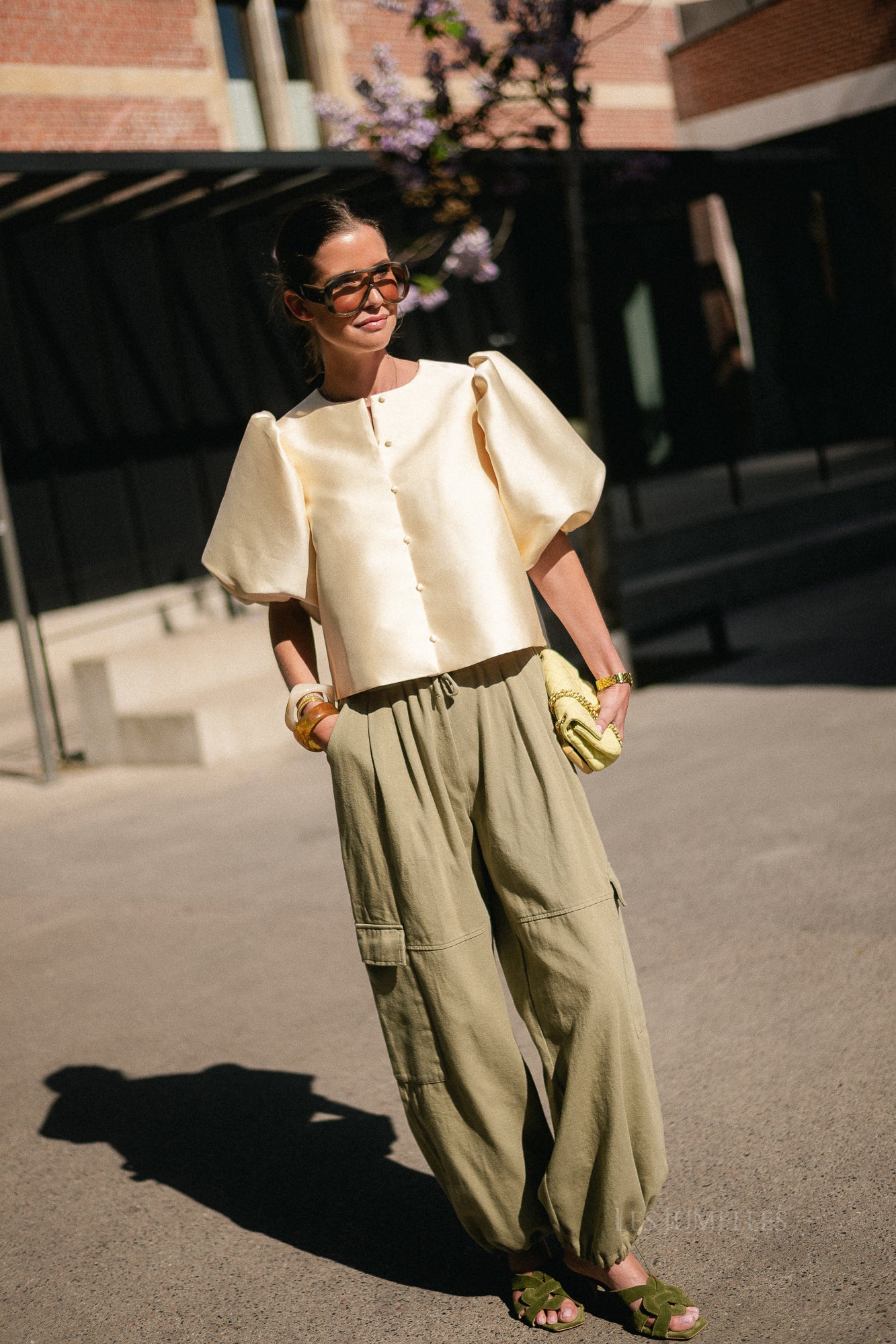 Charlotte blouse butter yellow
