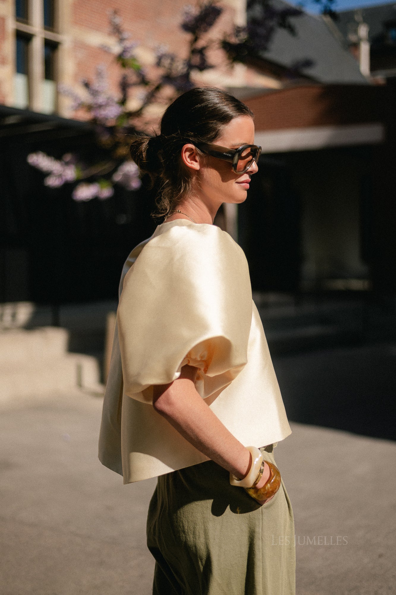 Charlotte blouse butter yellow