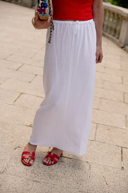 Les Jumelles Shosha skirt optic white