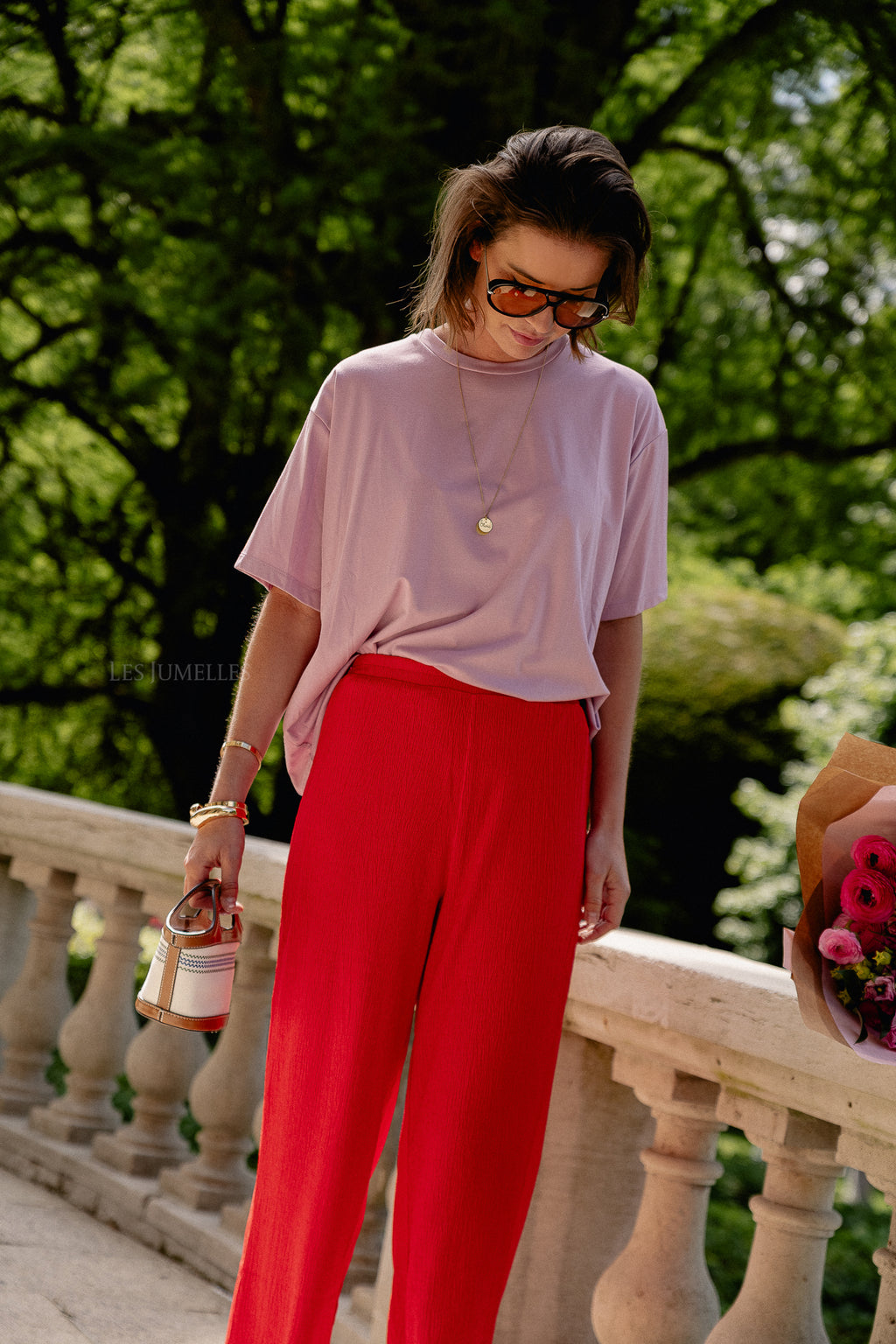 Sadie T-shirt roze