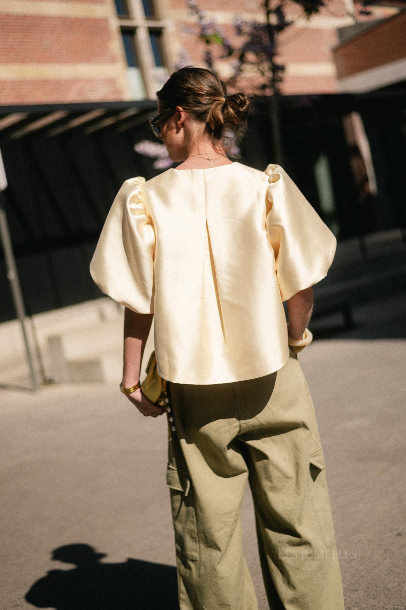 Charlotte blouse butter yellow