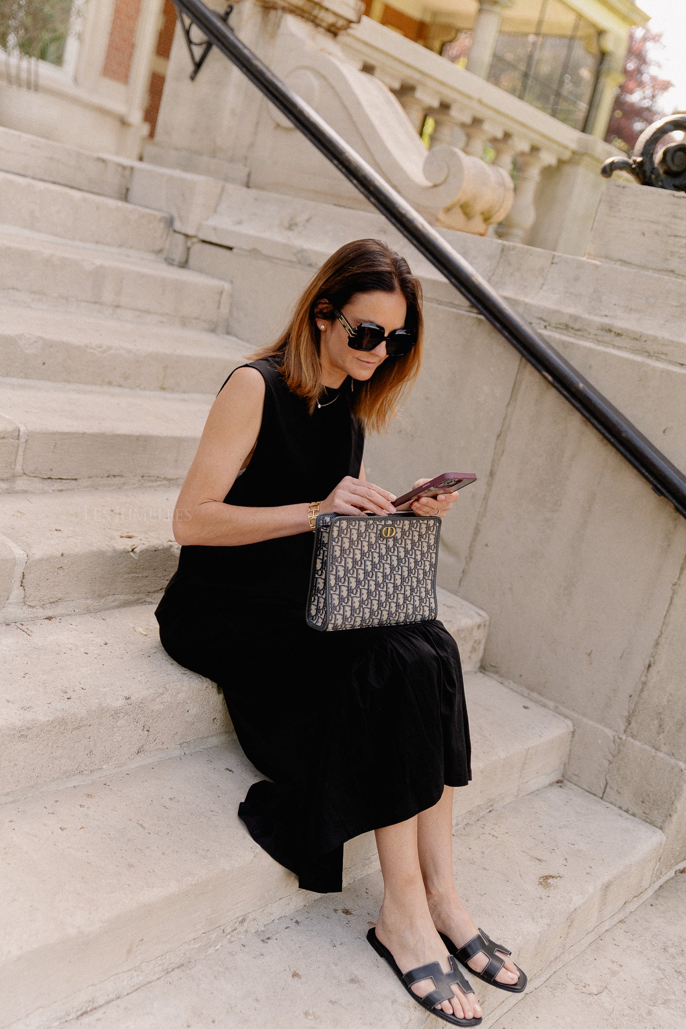 Gustave dress black