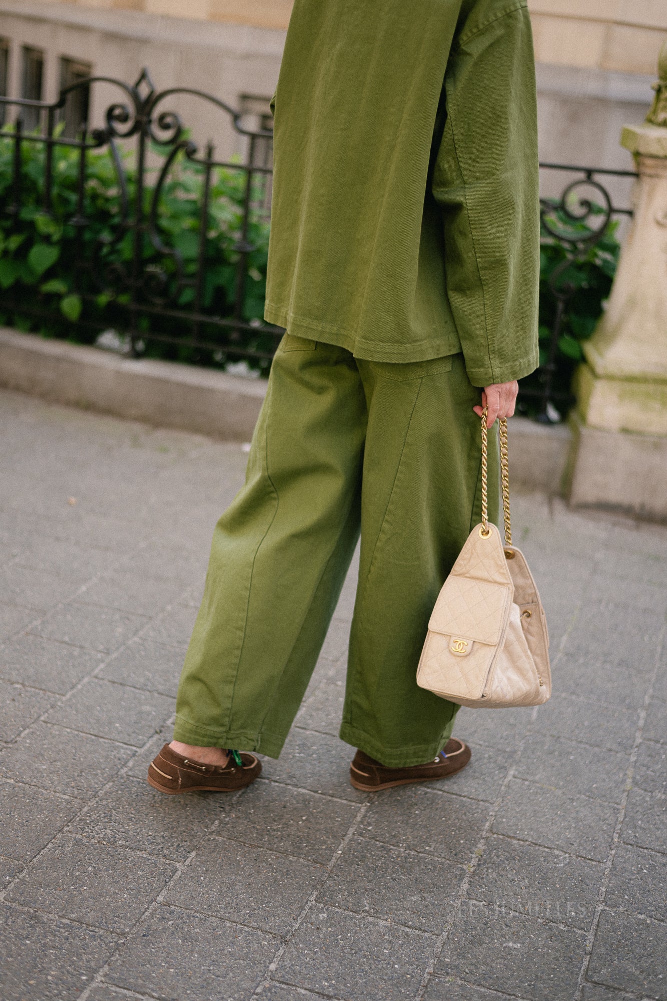Jasmine barrel pants khaki