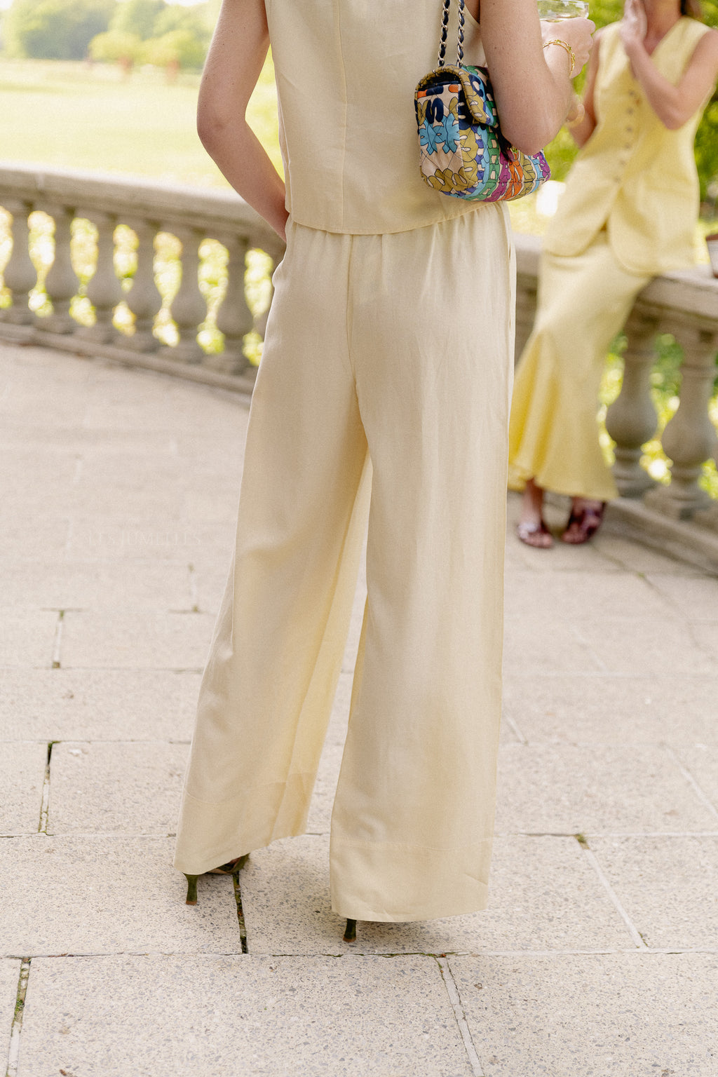Cataleya trousers banana crepe