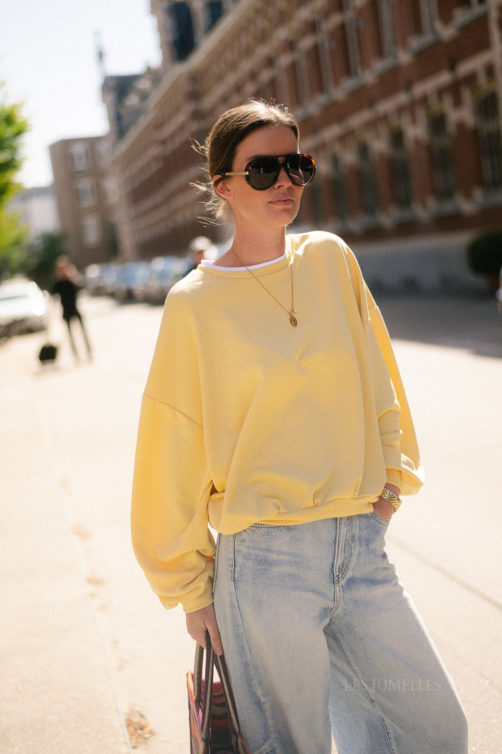 Anna sweater yellow