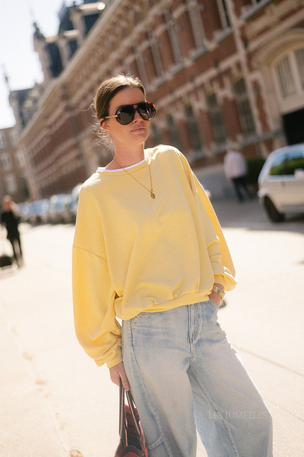 Anna sweater yellow
