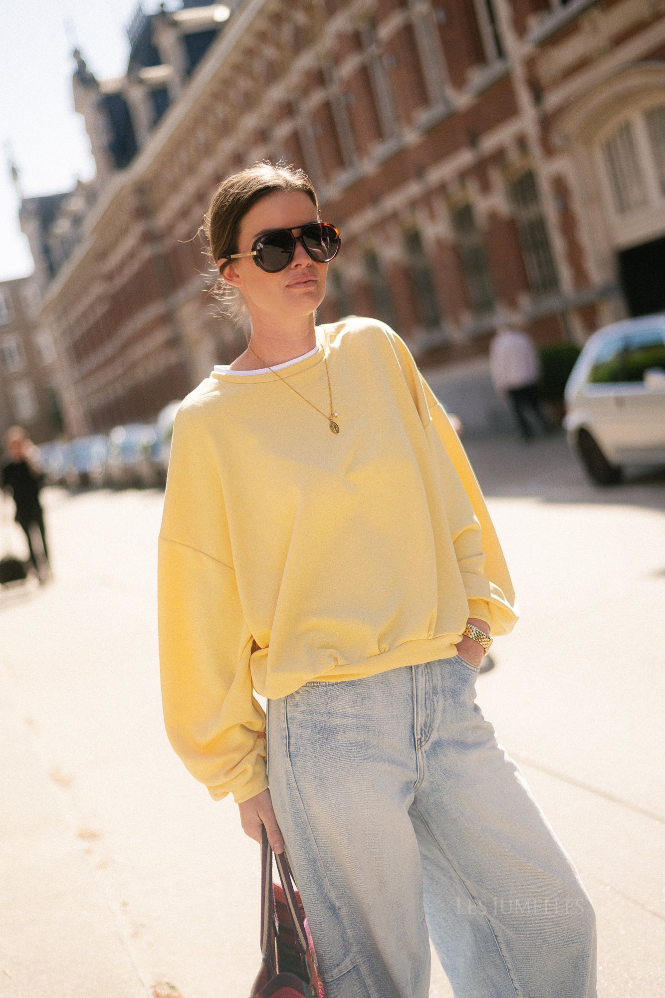 Anna sweater yellow