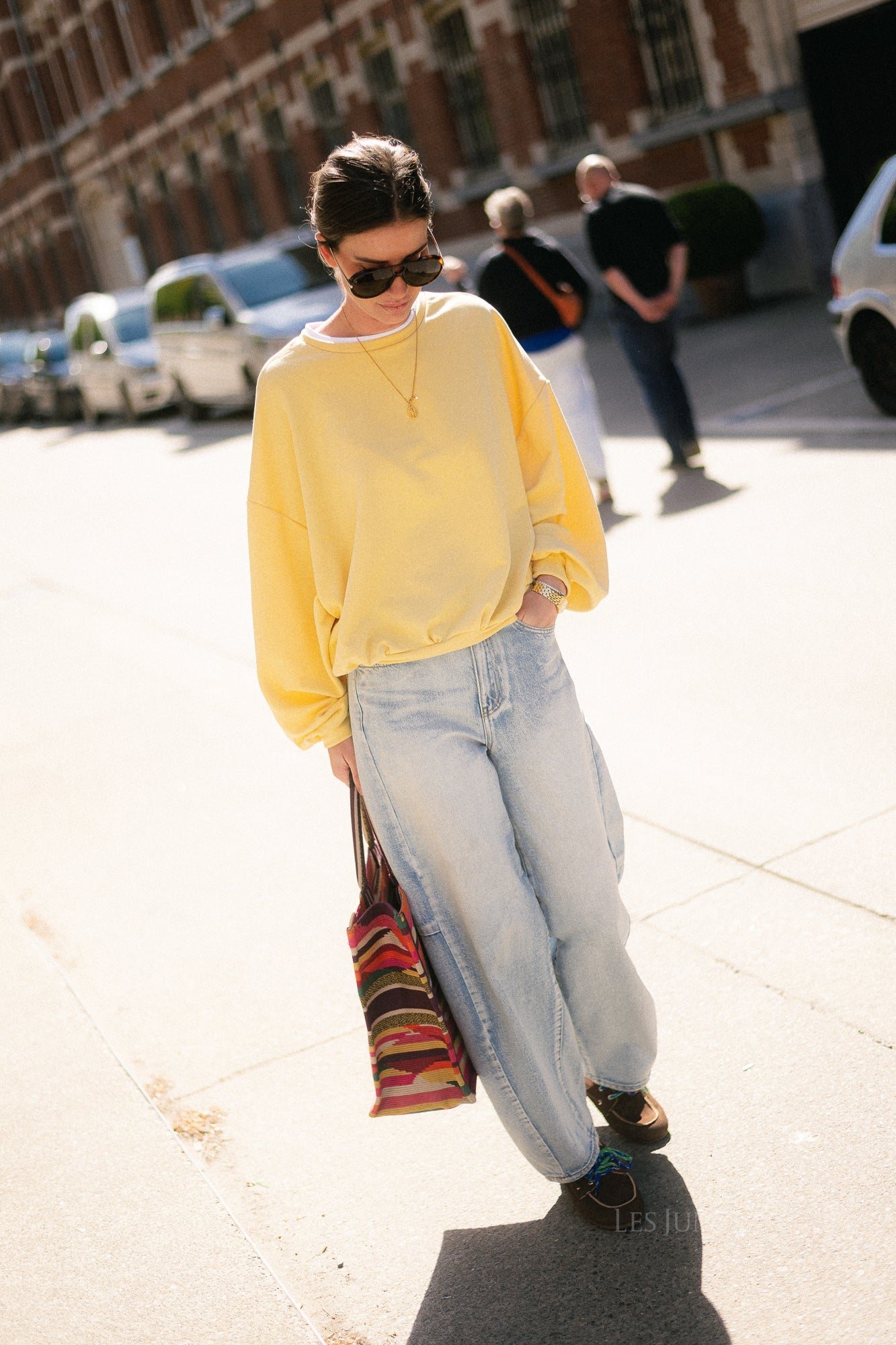 Anna sweater yellow