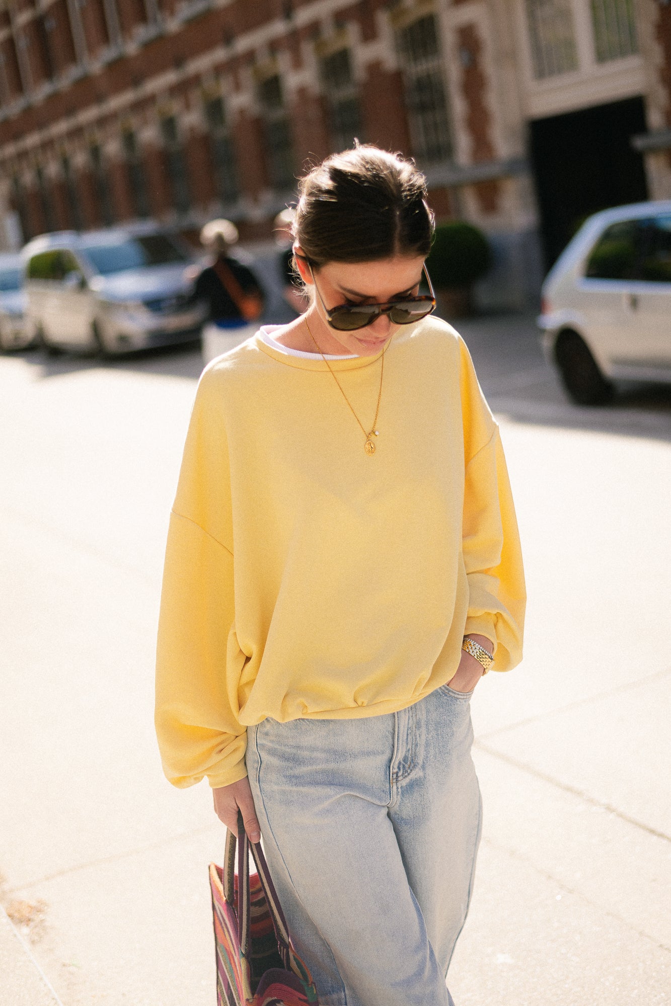Anna sweater yellow