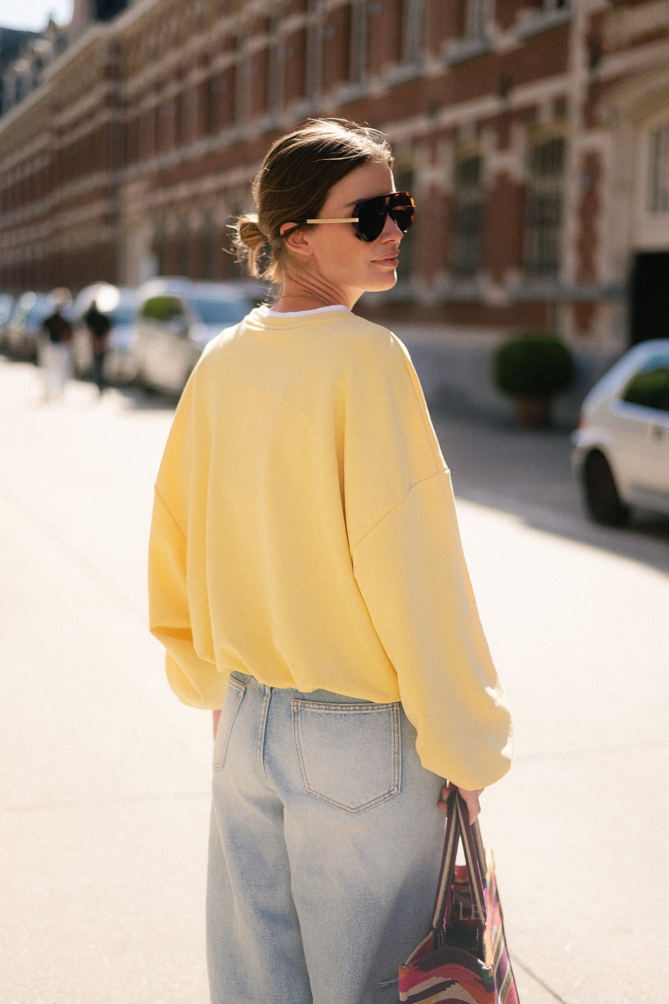 Anna sweater yellow