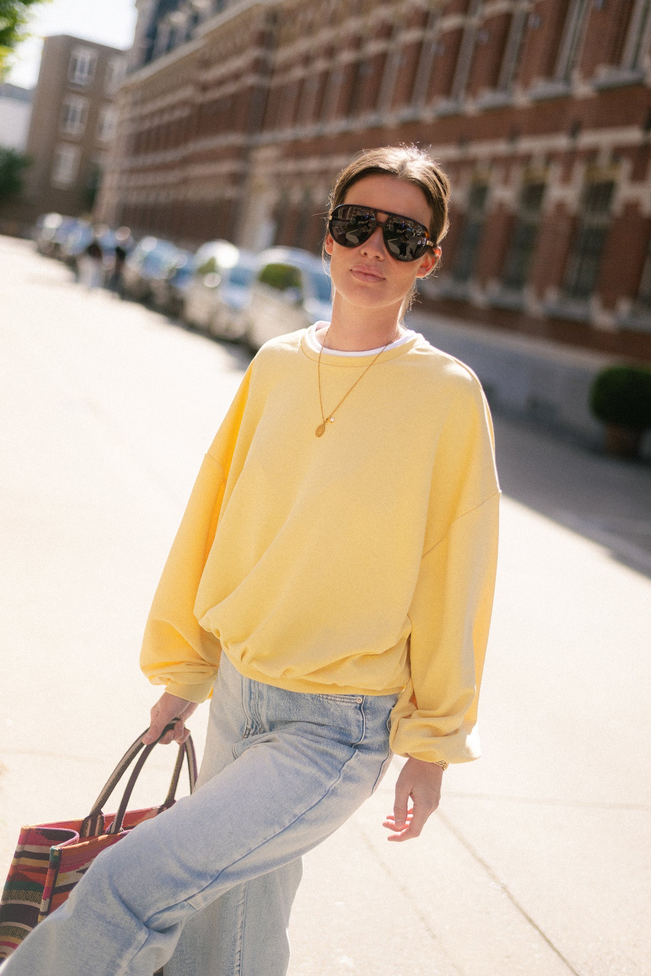 Anna sweater yellow