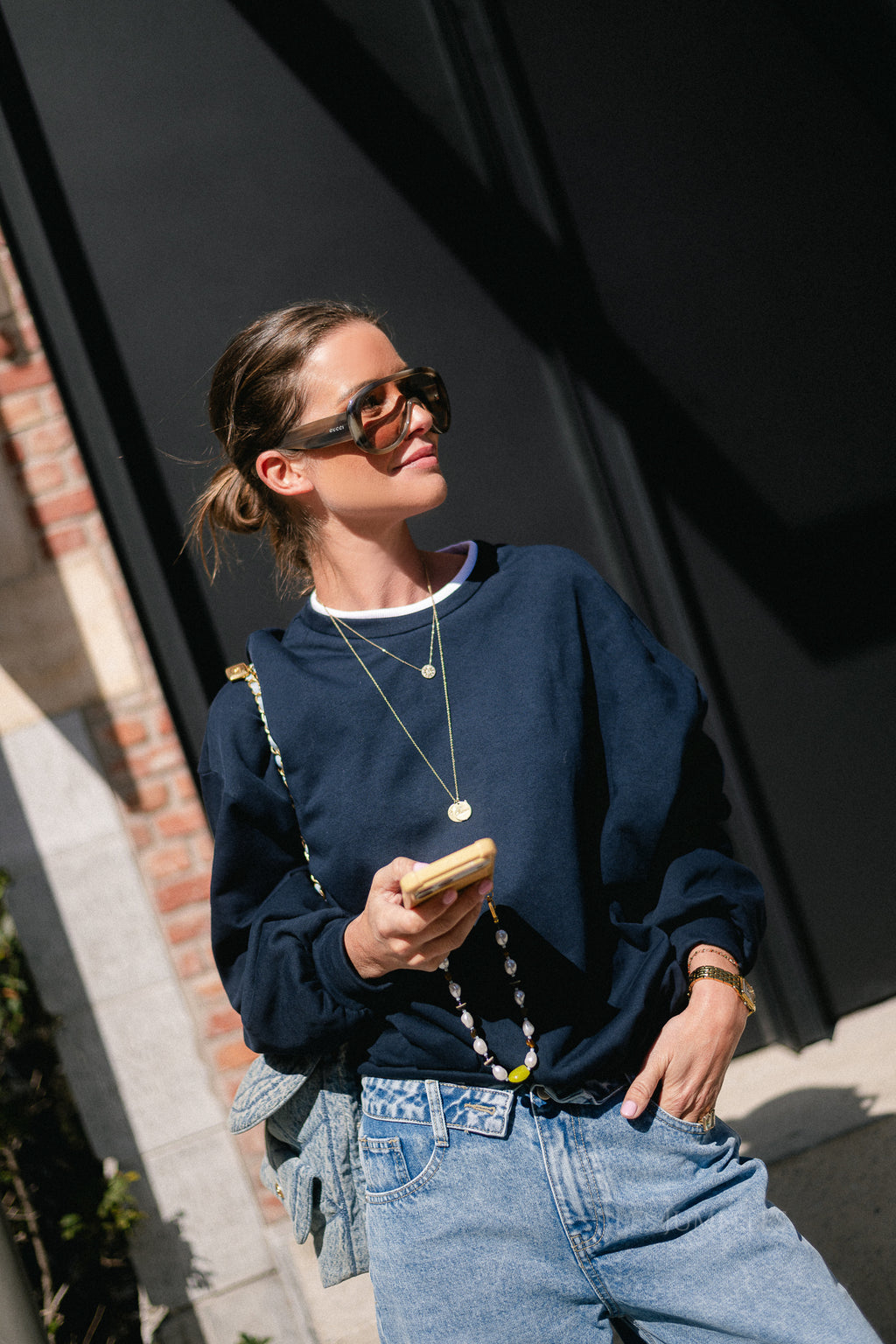 Anna sweater navy
