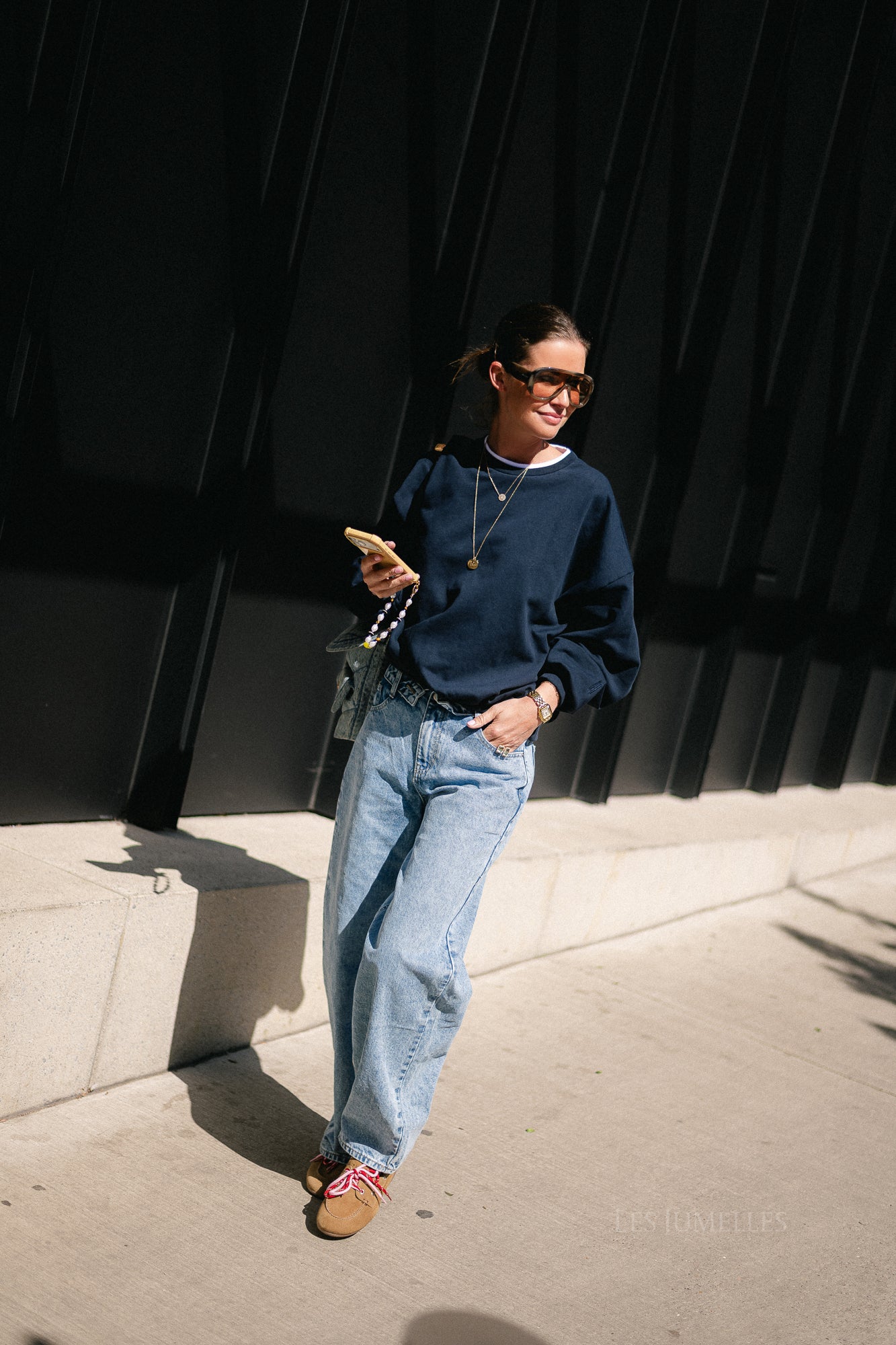 Anna sweater navy