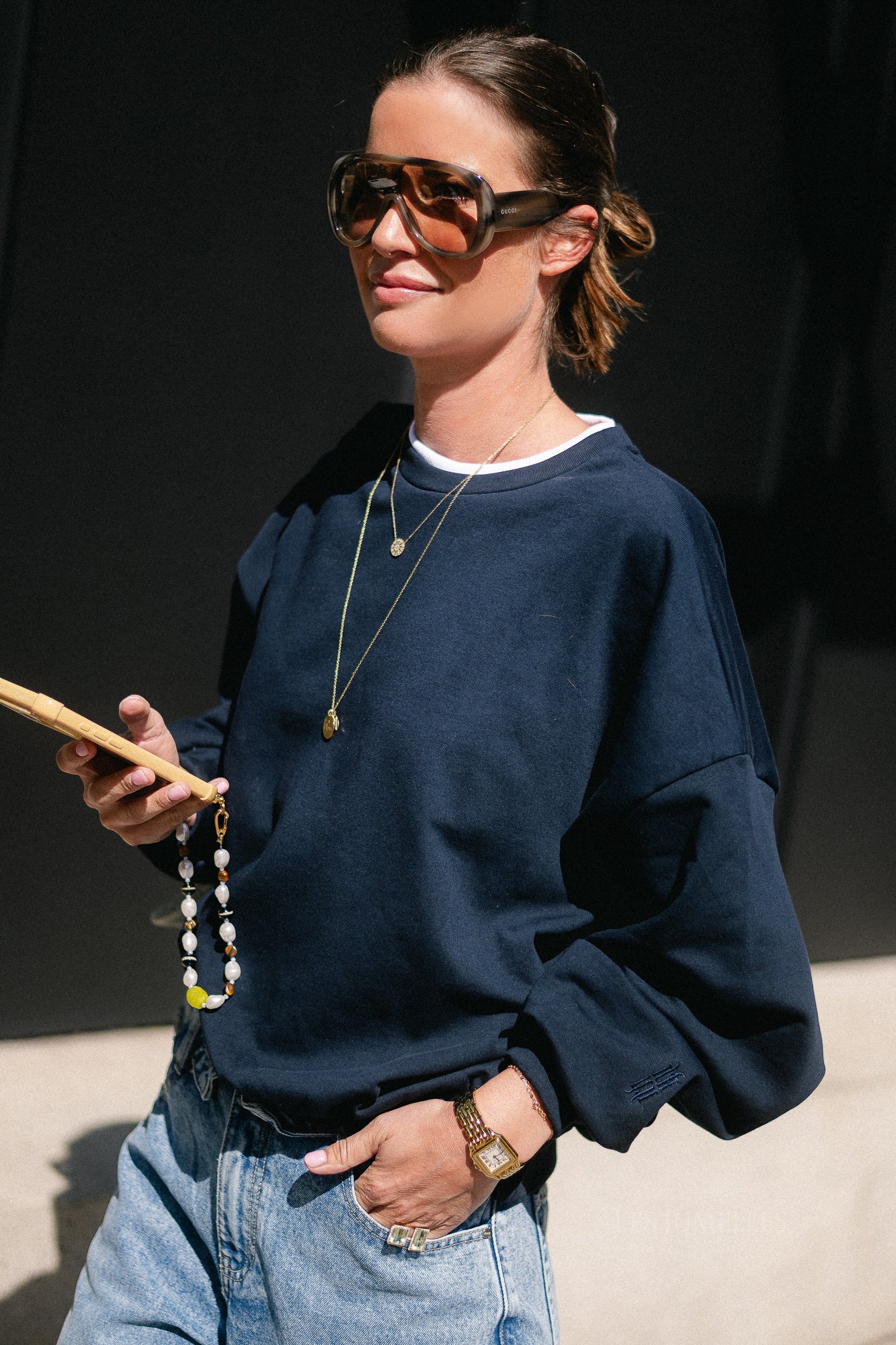 Anna sweater navy