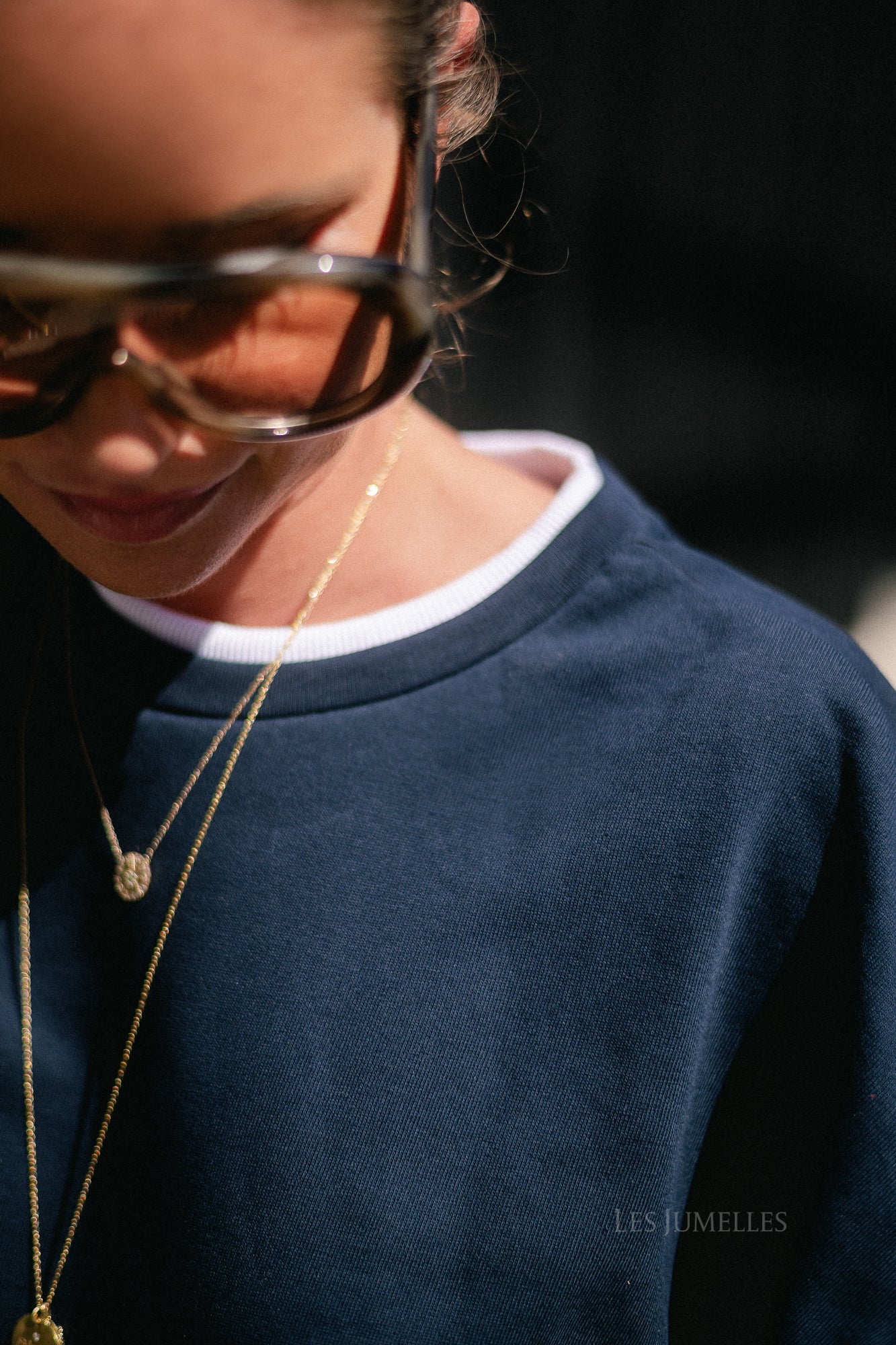 Anna sweater navy