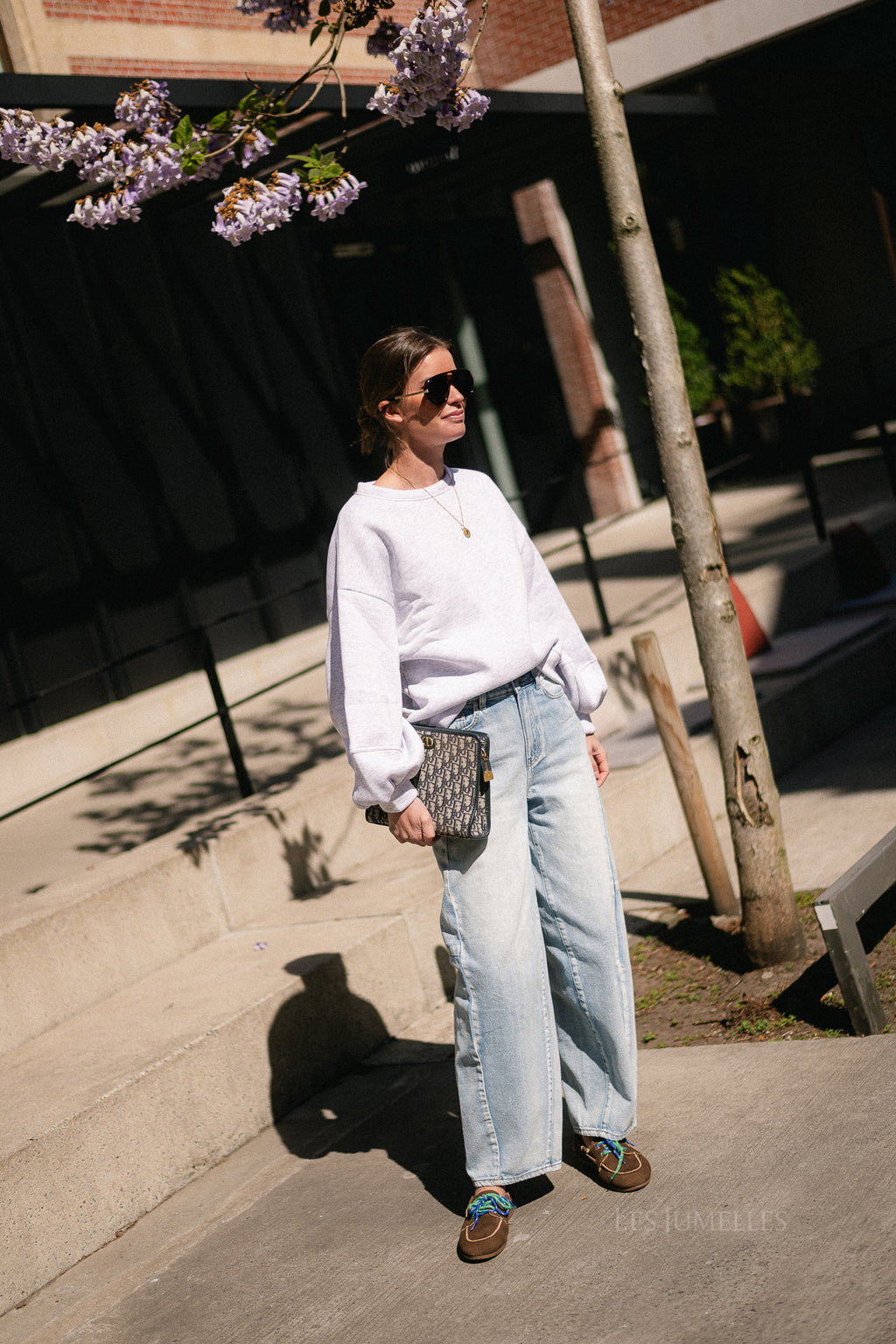Anke sweater licht grijs