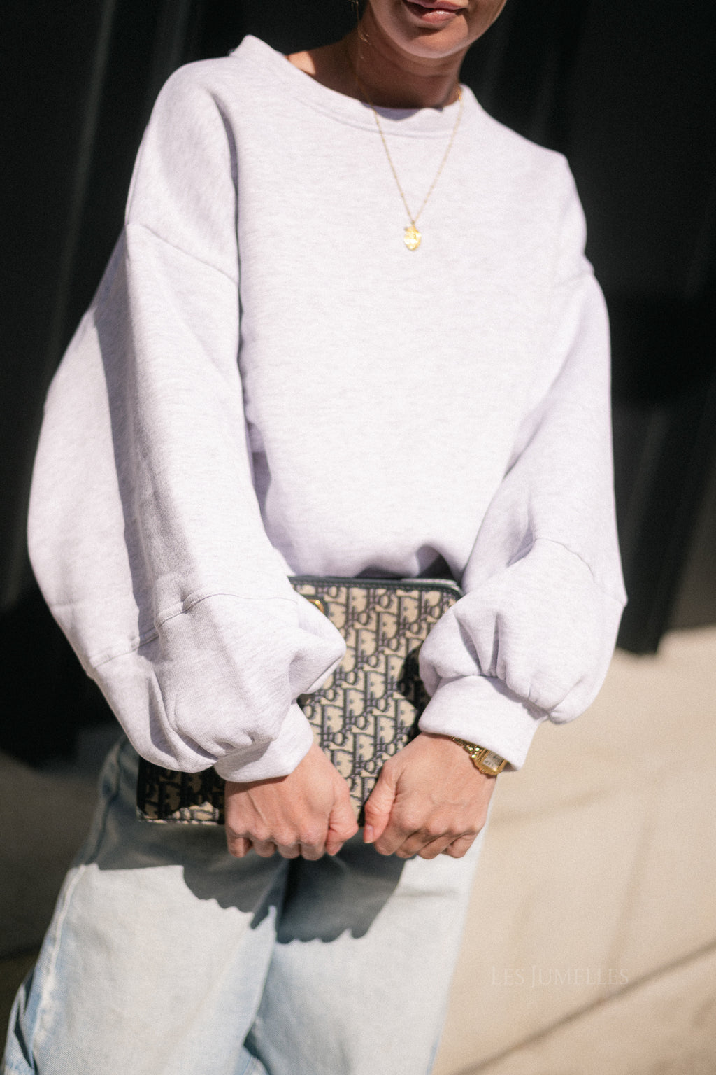 Anke sweater licht grijs