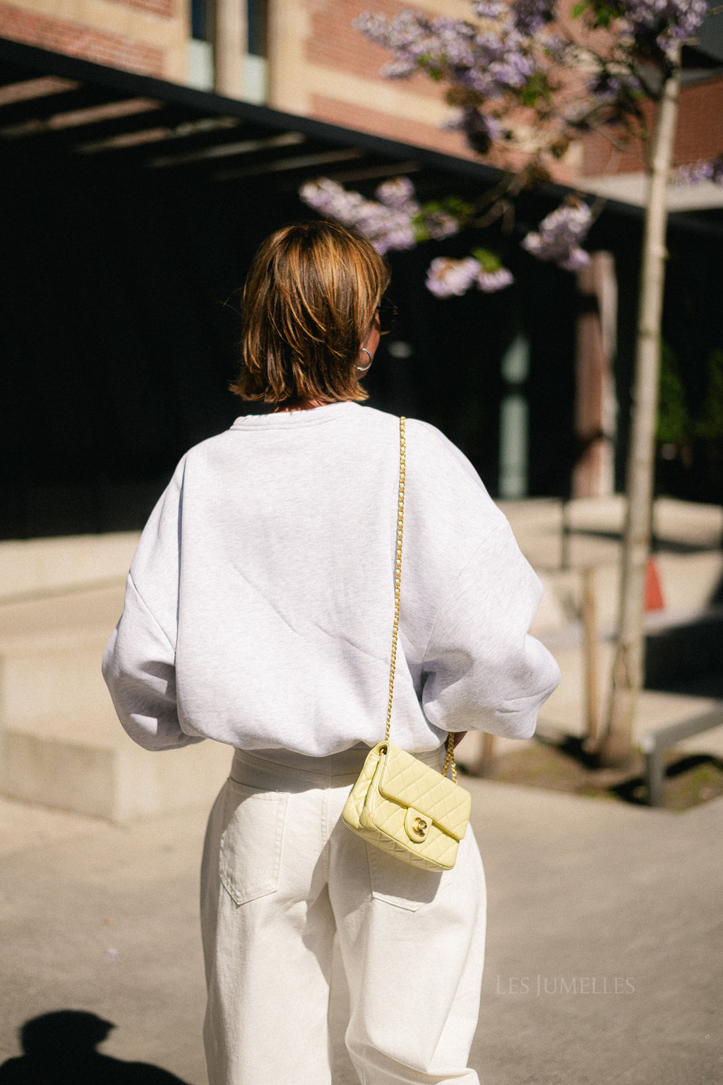 Anna sweater light grey melange