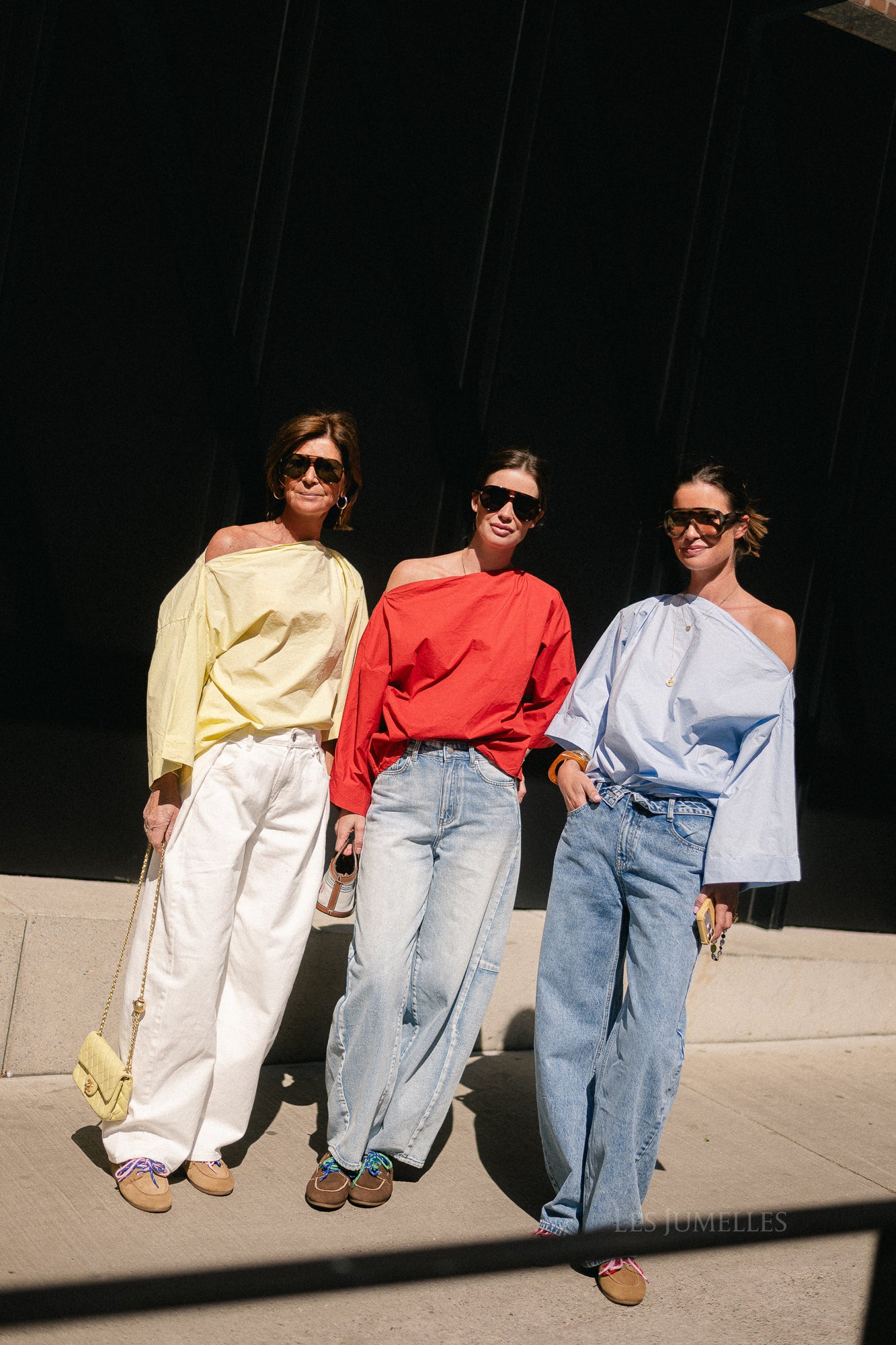 Myra off shoulder shirt light blue