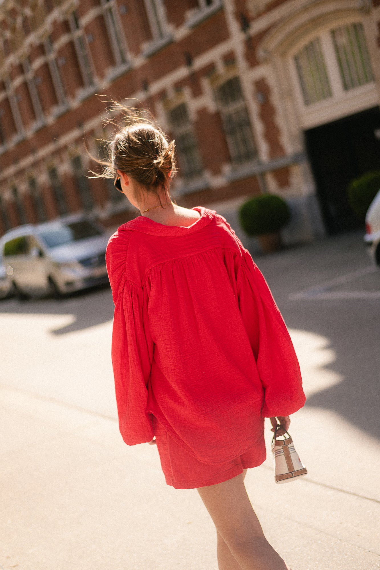 Abigail set poppy red