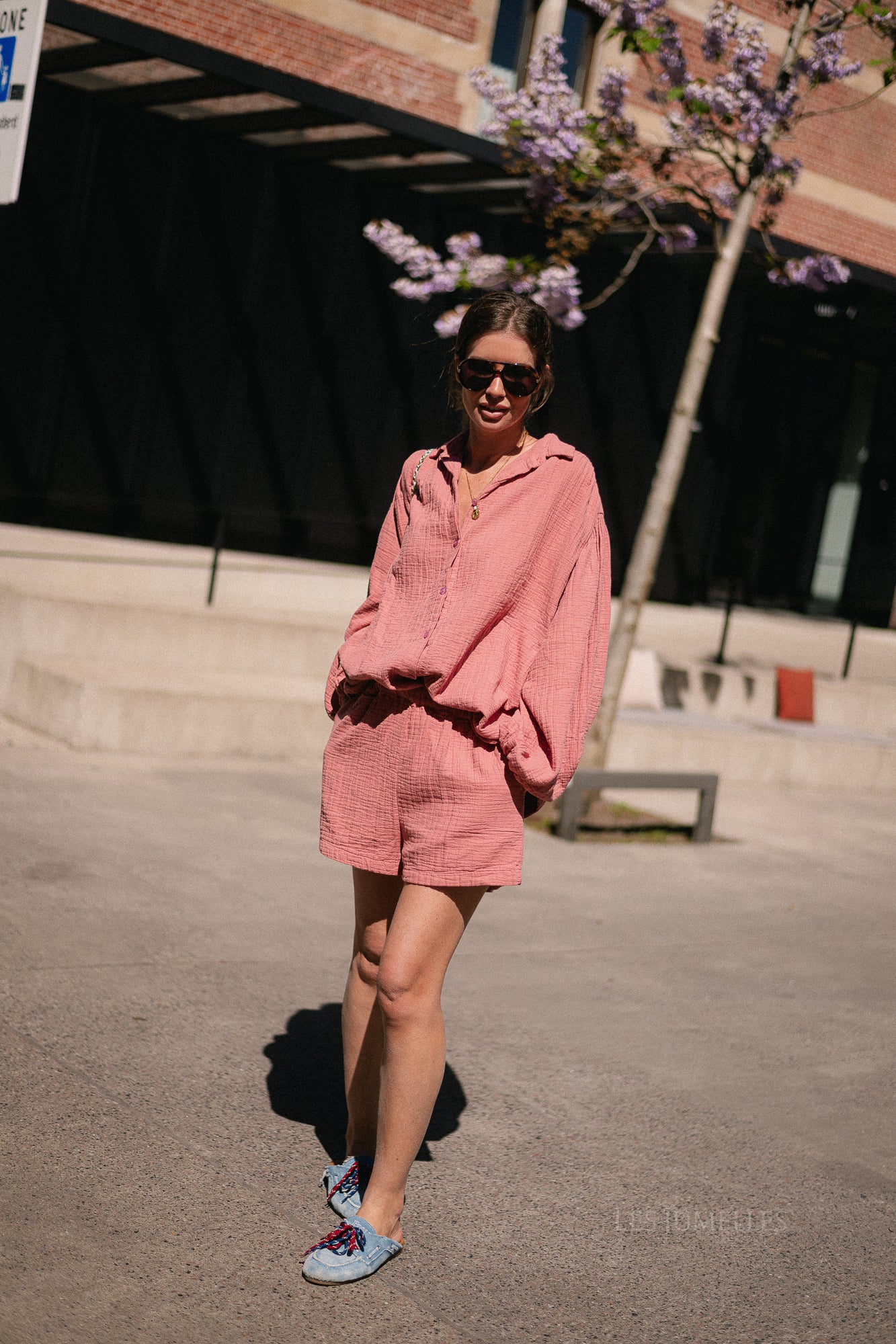 Abigail set pink pepper