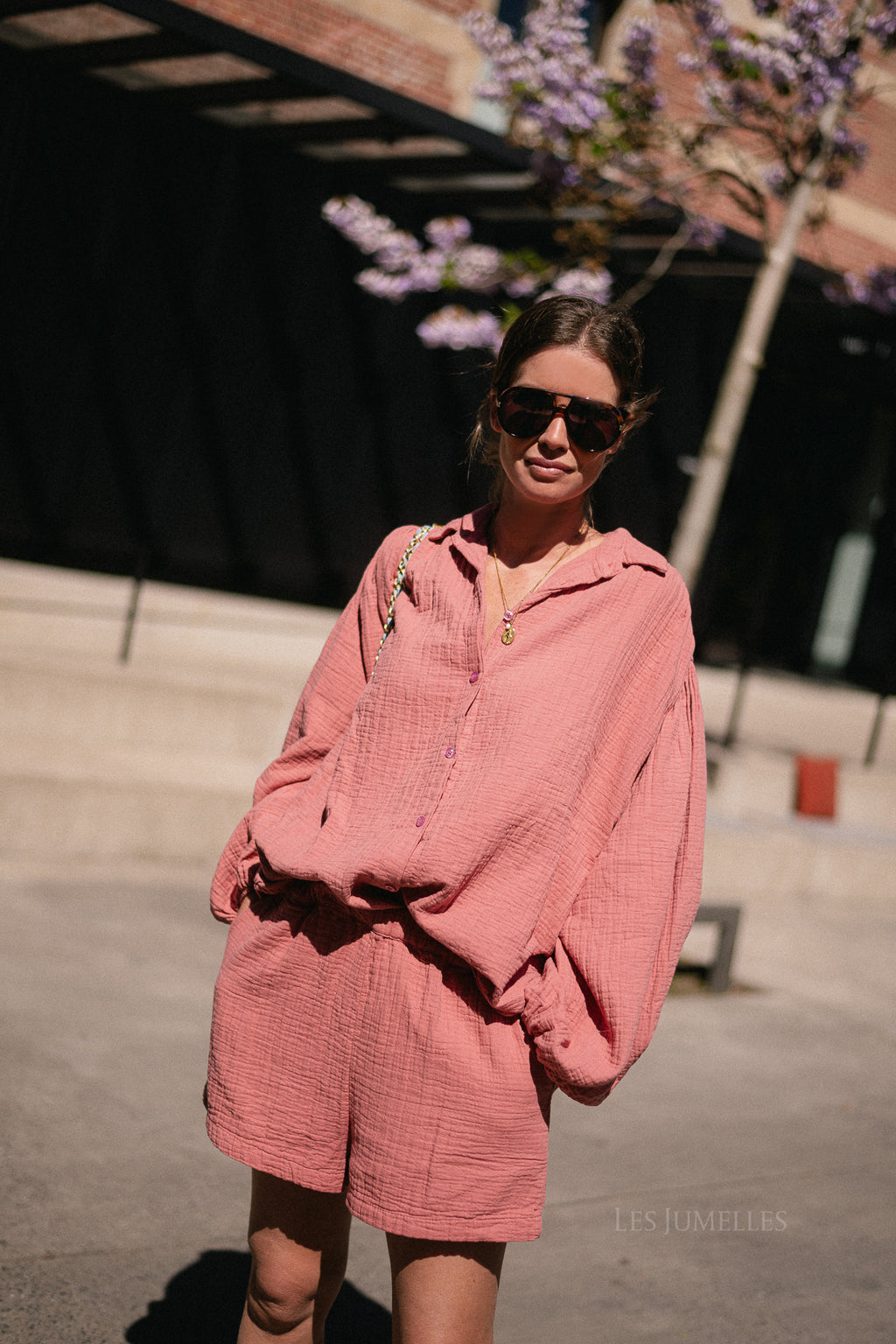 Abigail set pink pepper