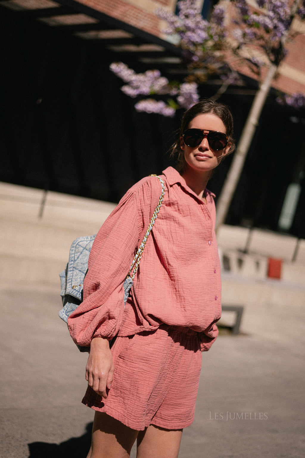 Abigail set pink pepper