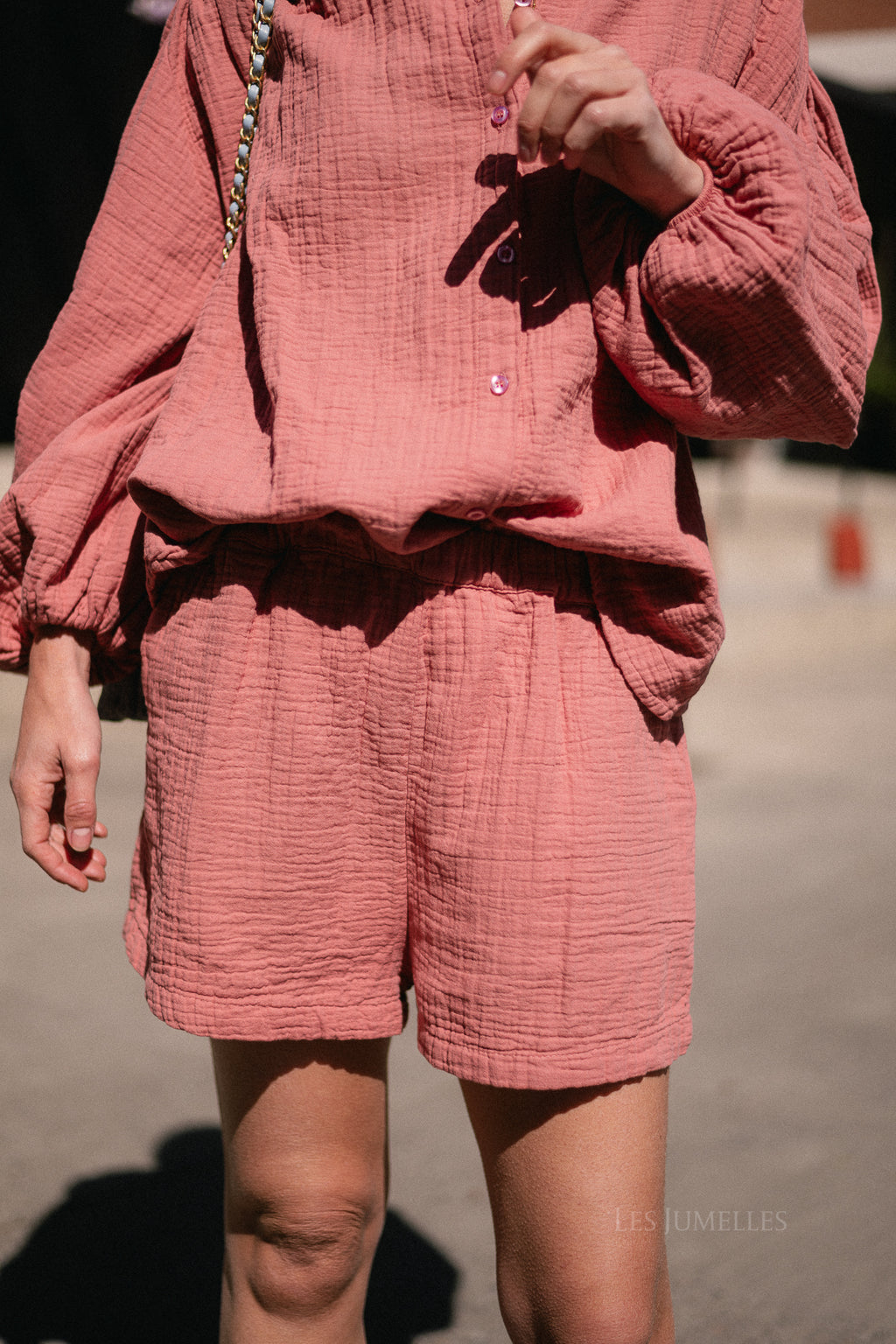 Abigail set pink pepper