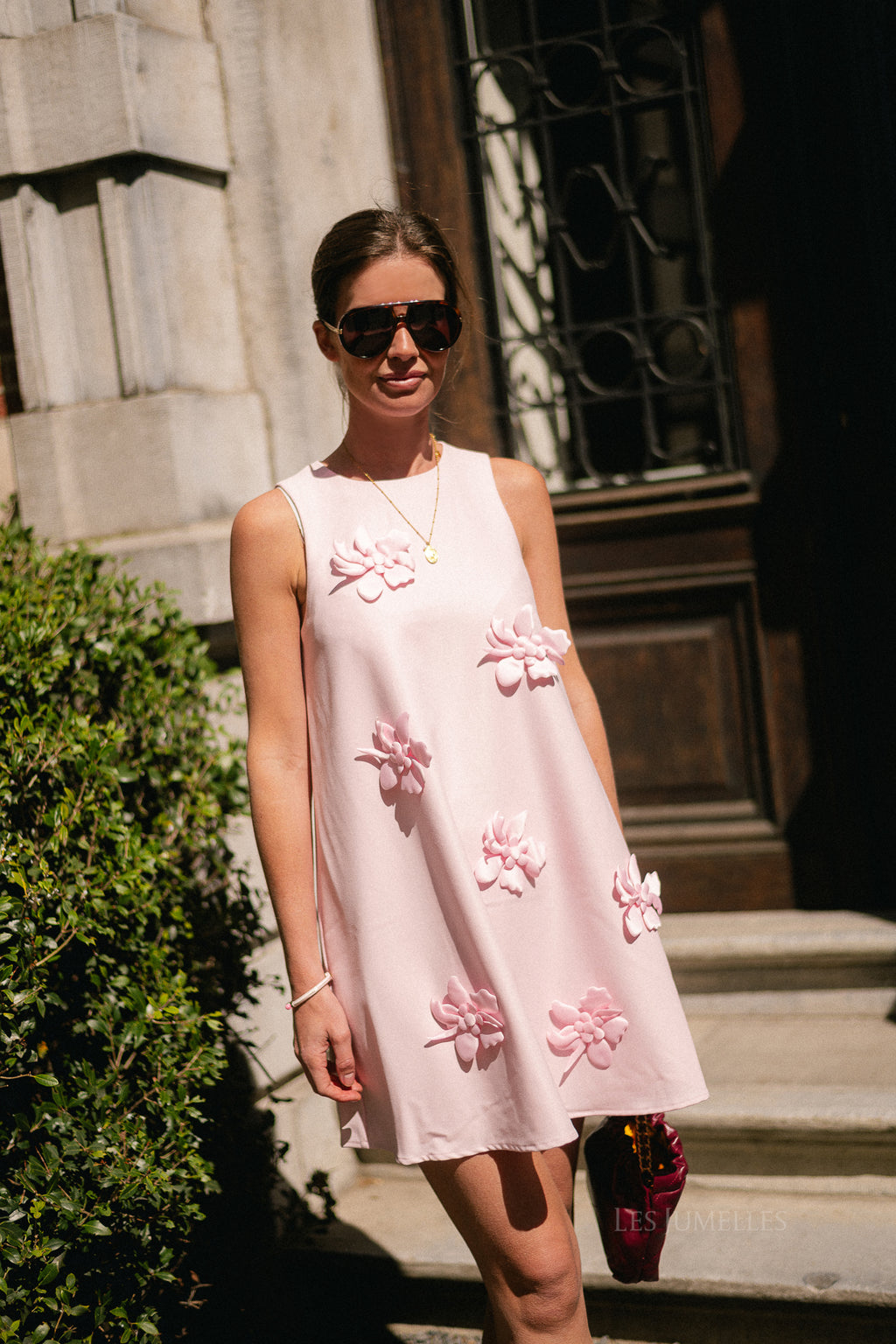 YASAstra halterneck dress ballerina