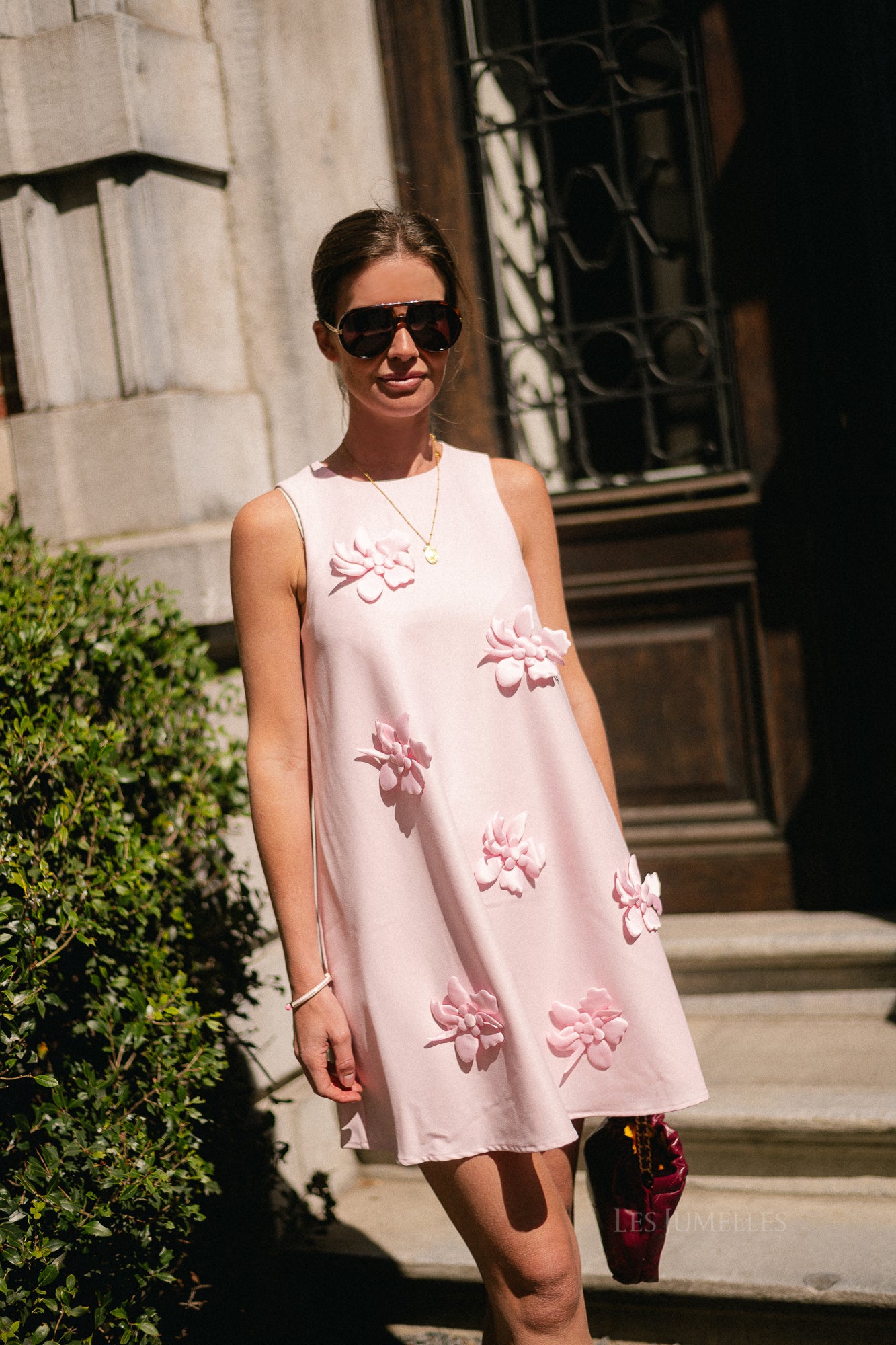 YASAstra halterneck dress ballerina
