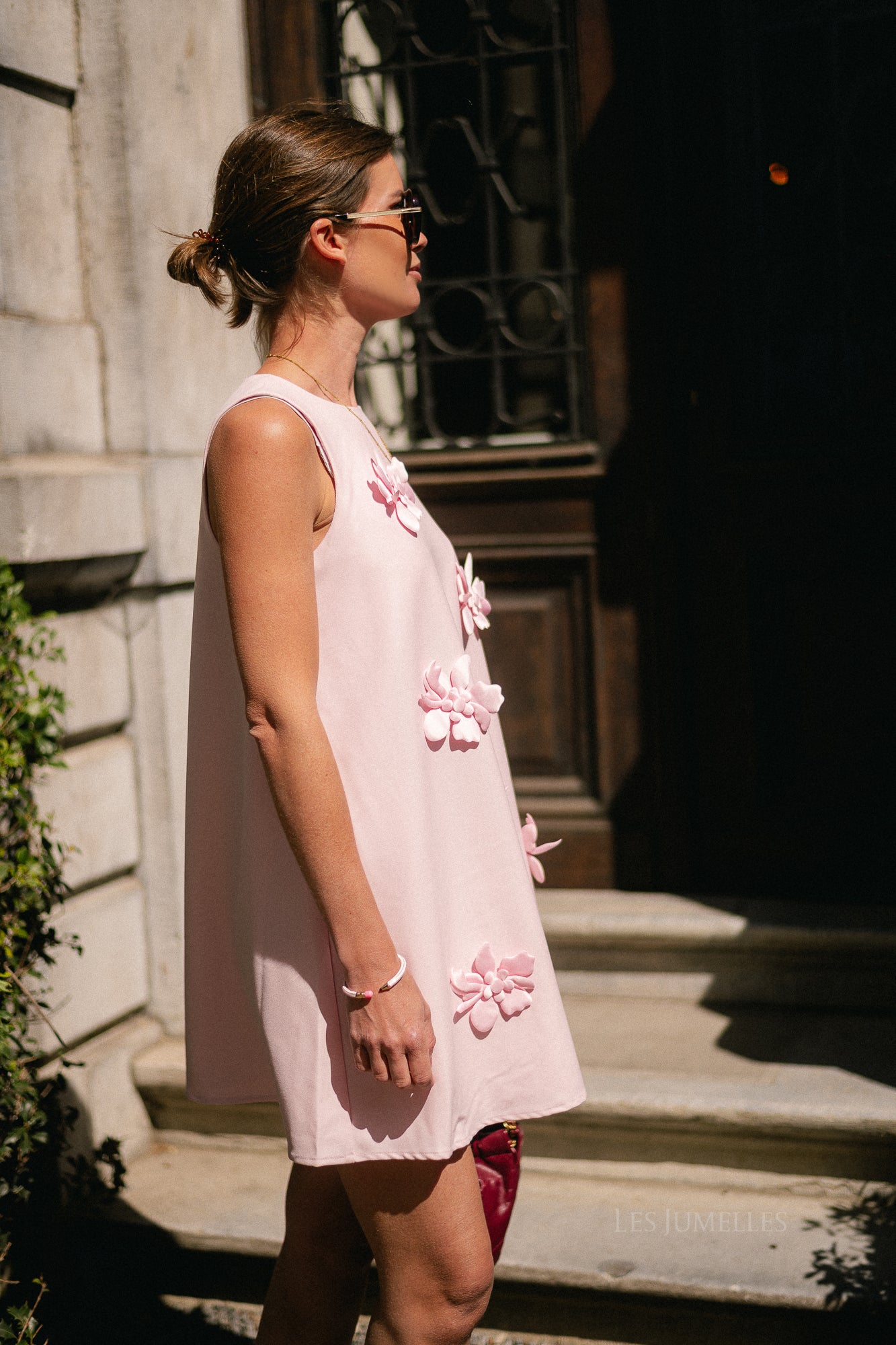 YASAstra halterneck dress ballerina