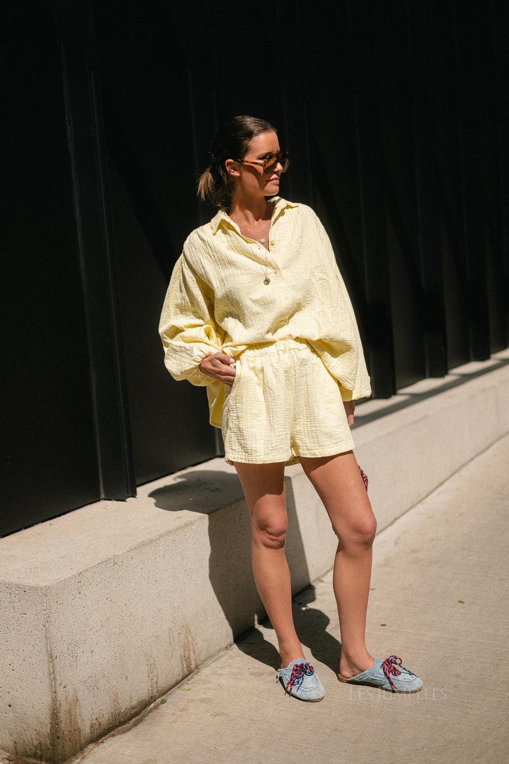 Abigail set butter yellow