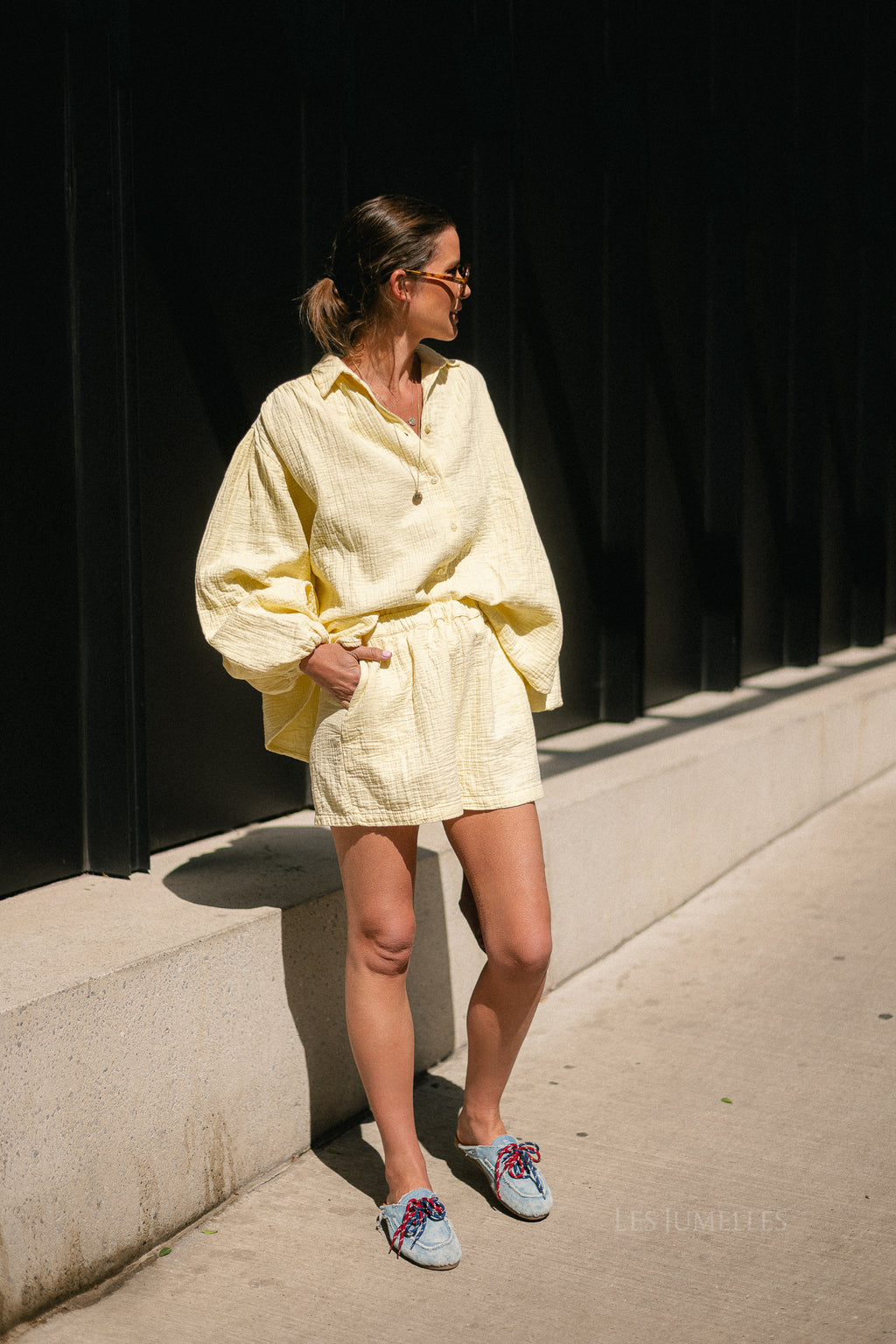 Abigail set butter yellow