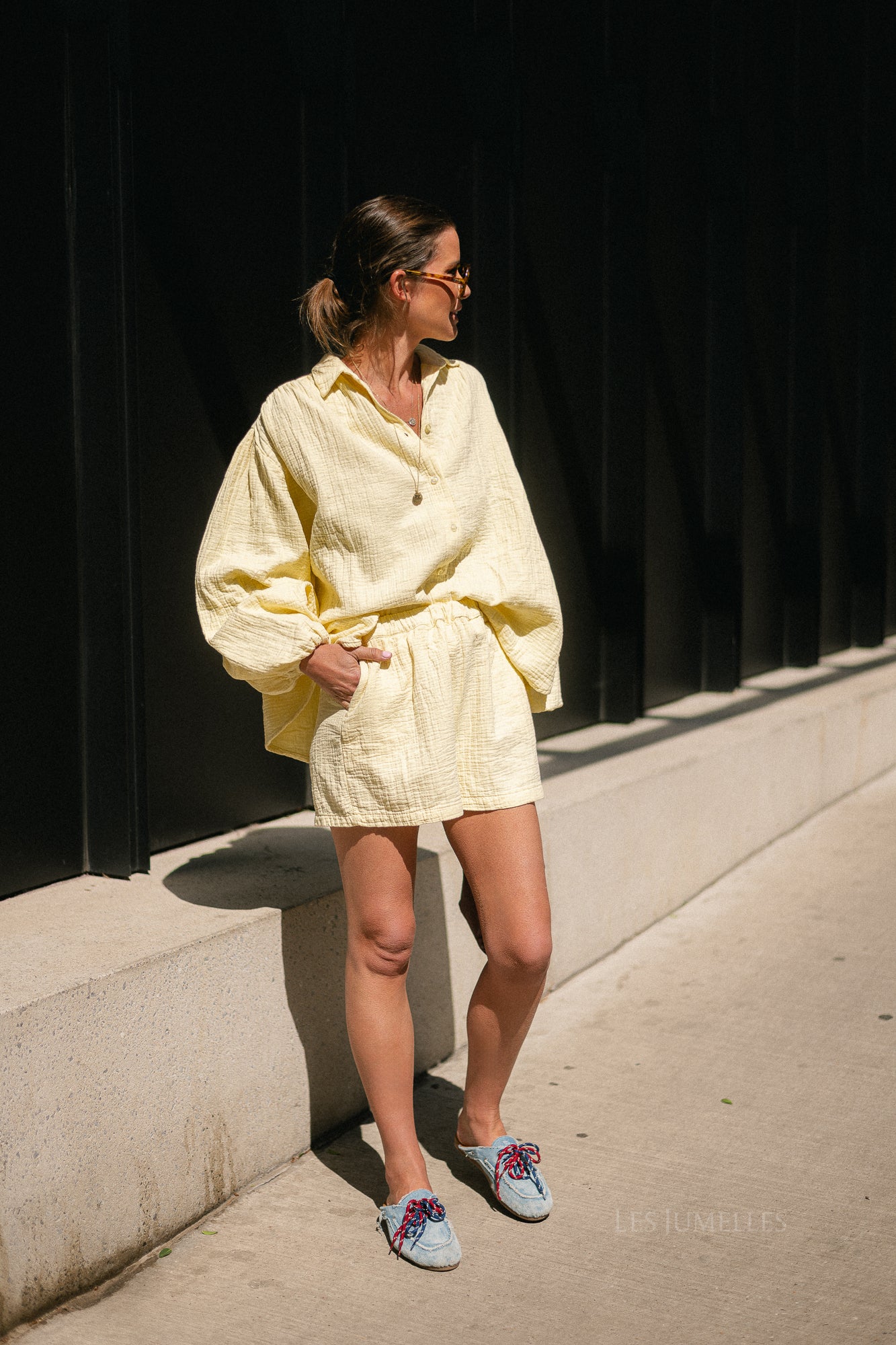 Abigail set butter yellow