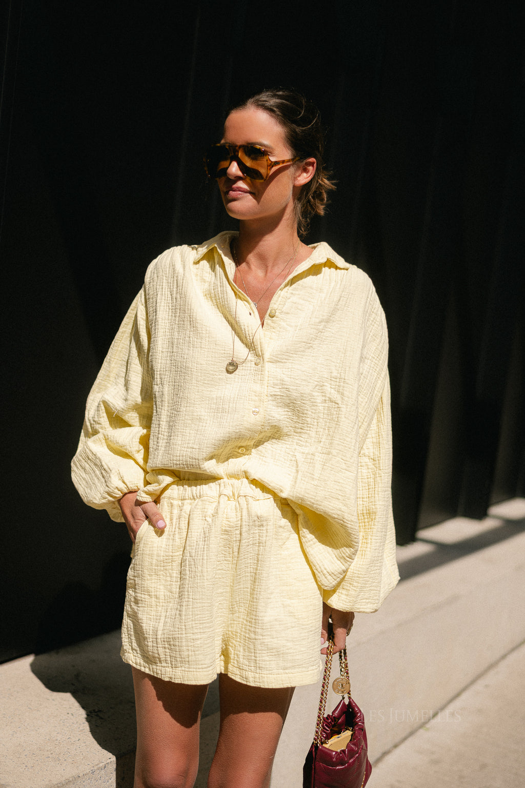 Abigail set butter yellow