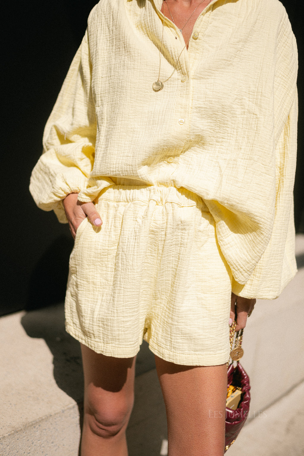 Abigail set butter yellow