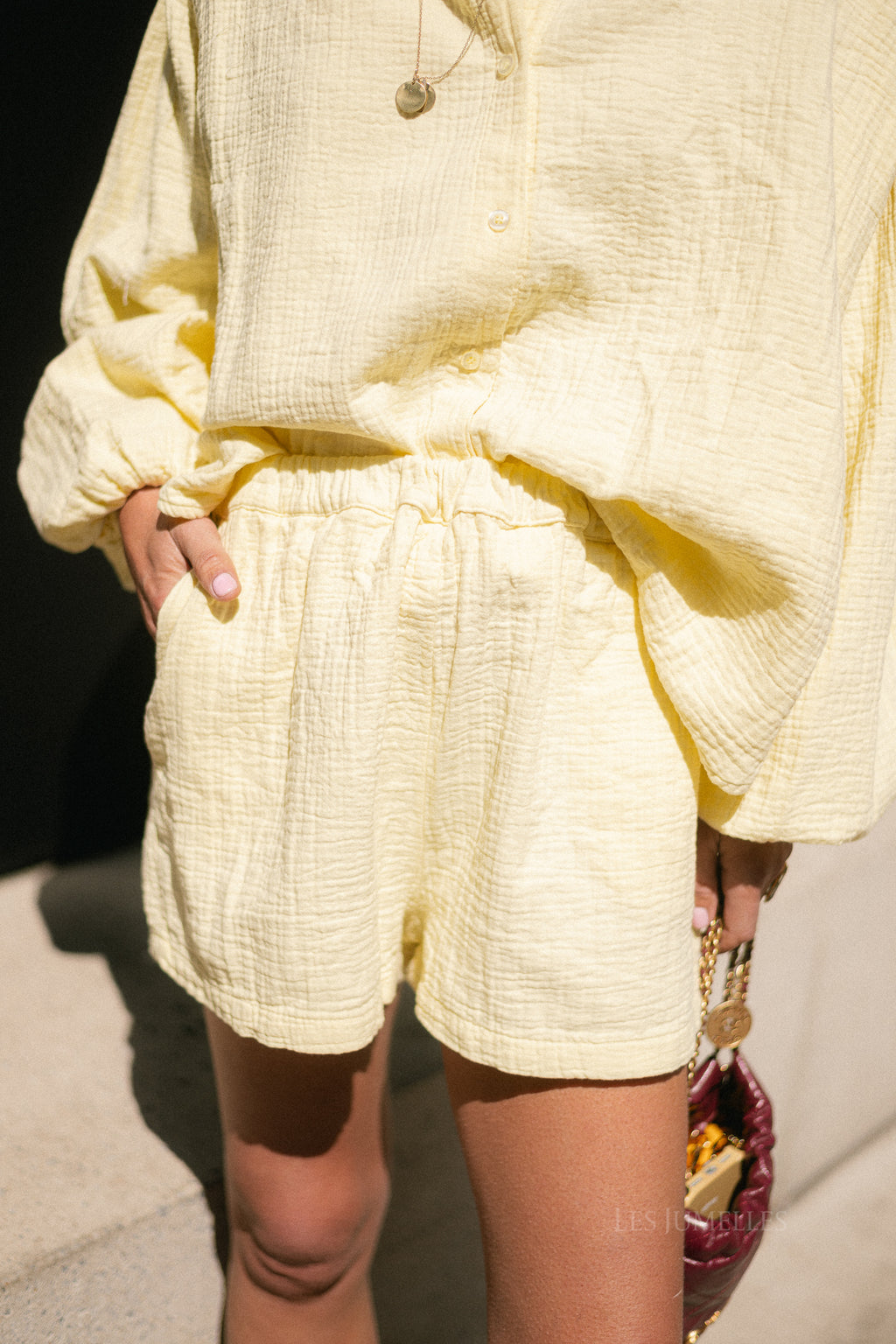 Abigail set butter yellow
