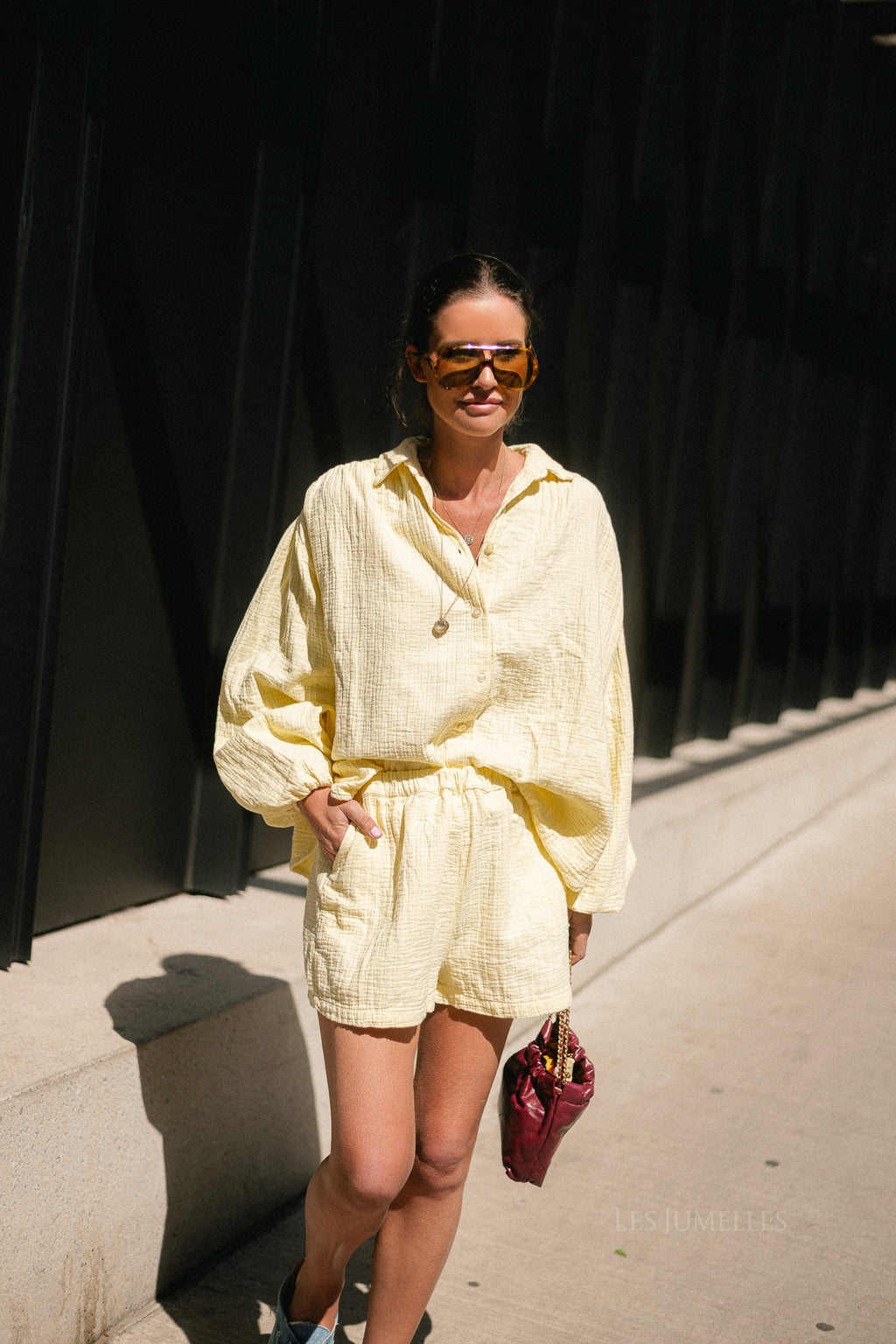 Abigail set butter yellow
