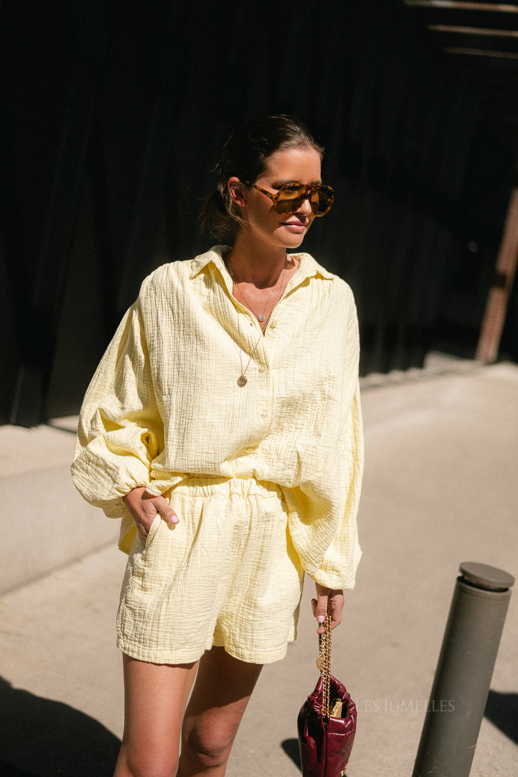 Abigail set butter yellow