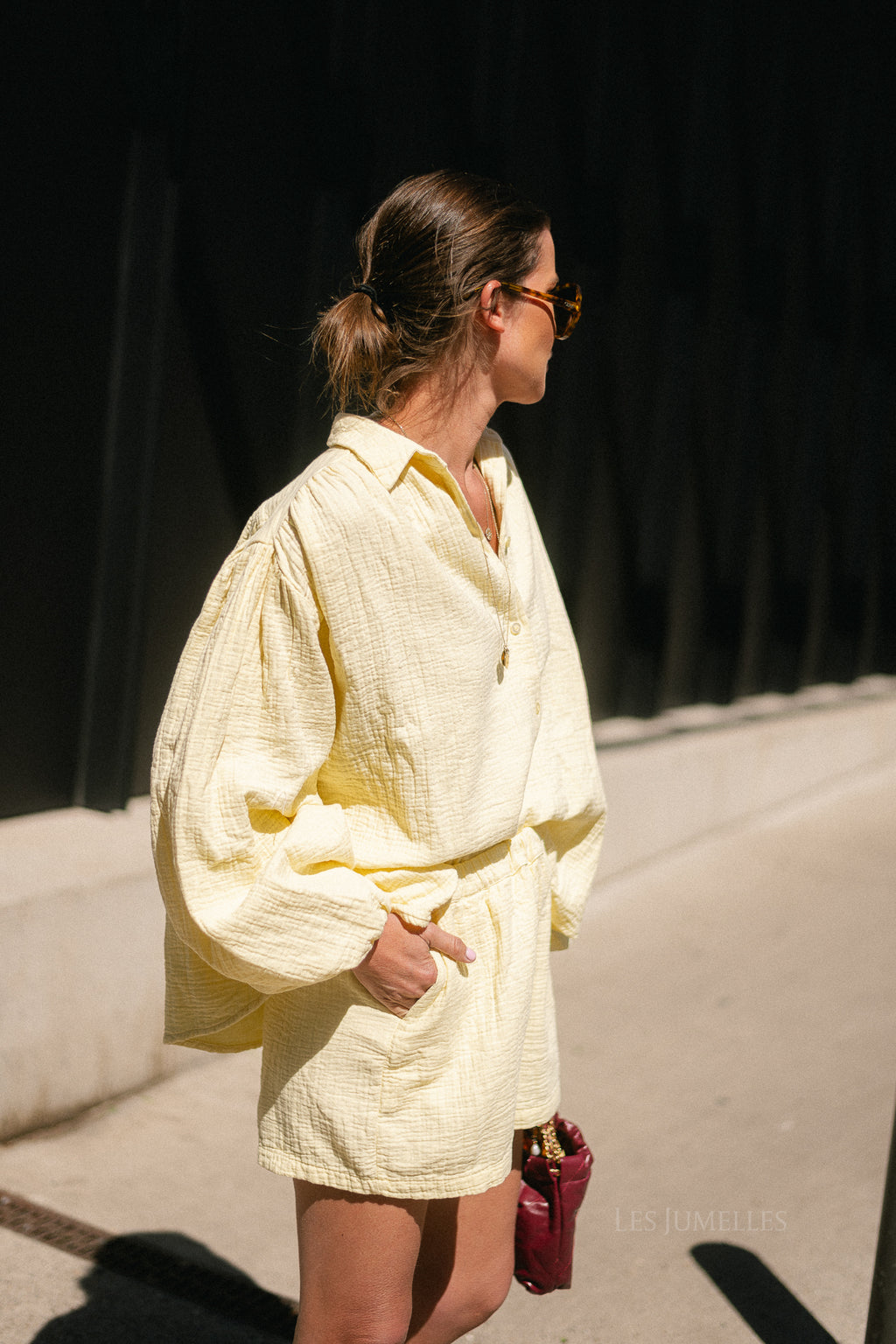 Abigail set butter yellow