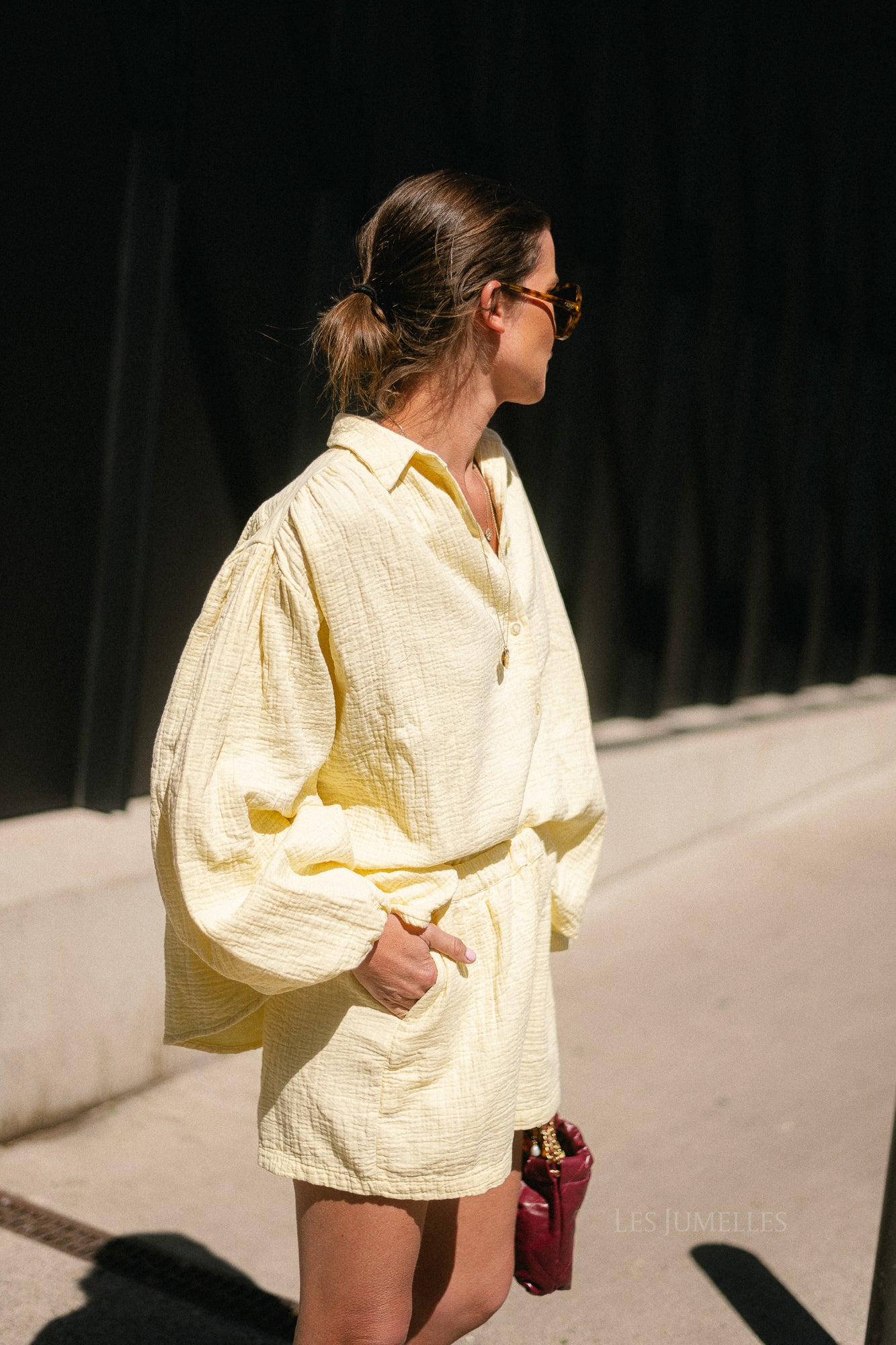 Abigail set butter yellow