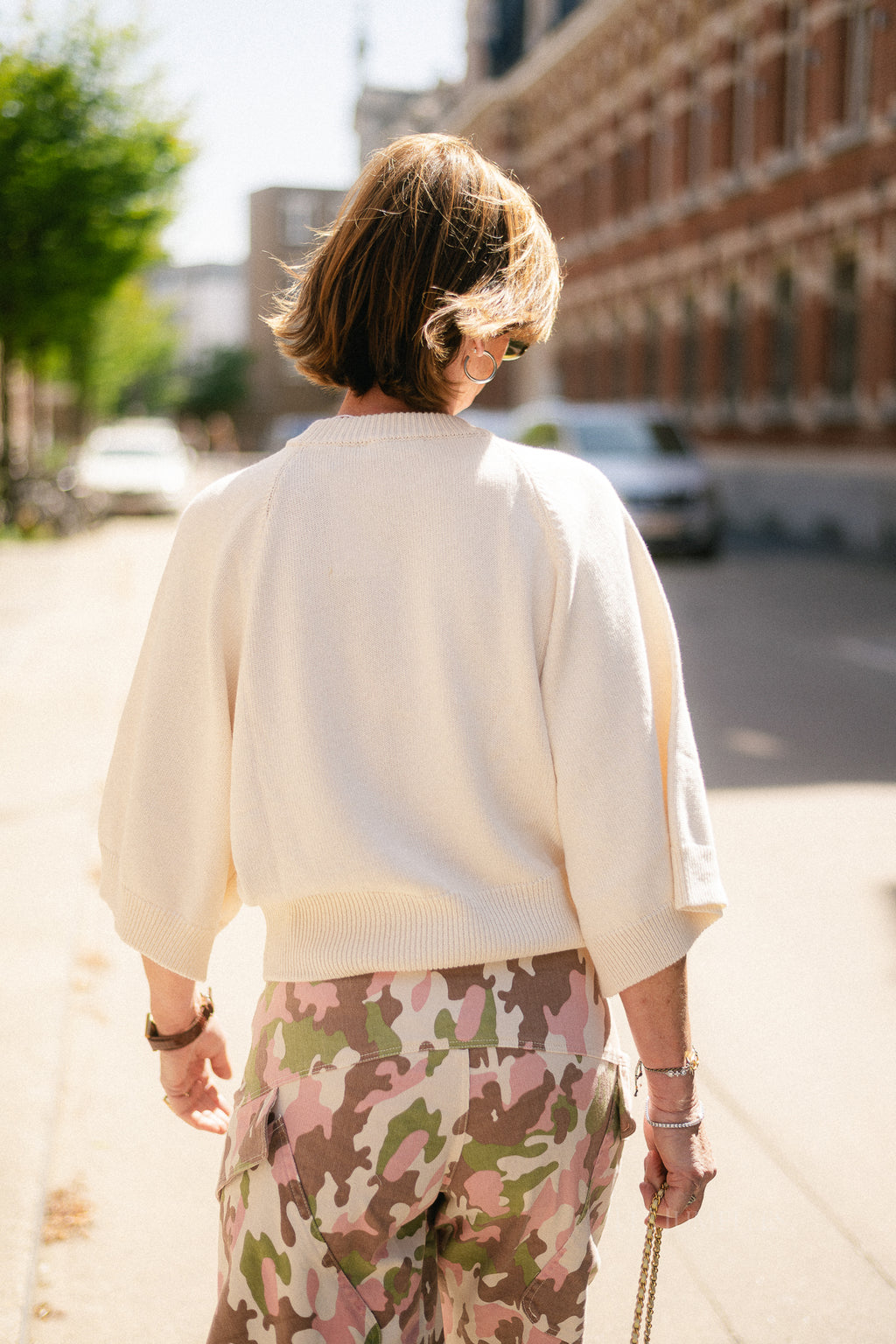 Harriet SS jumper light beige