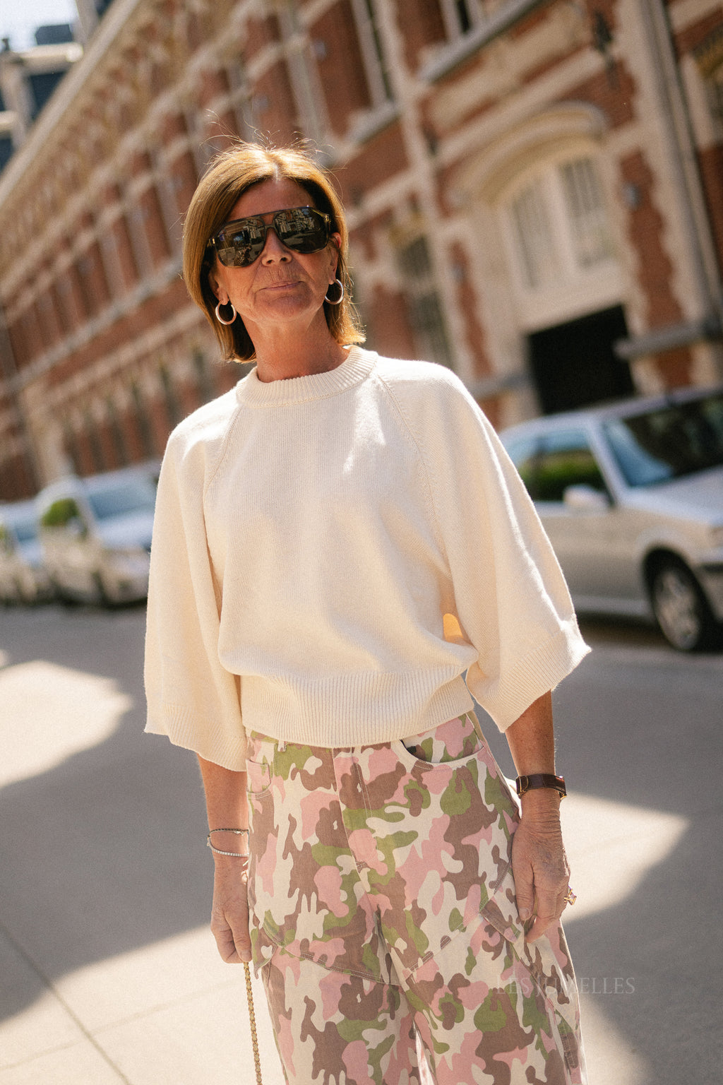 Harriet SS jumper light beige