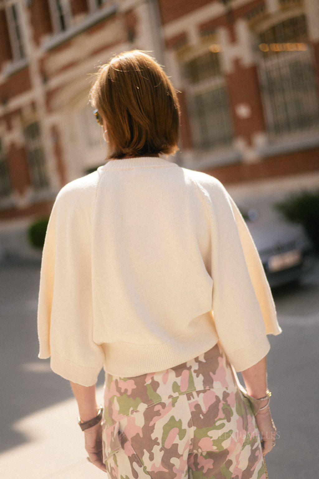 Harriet SS jumper light beige