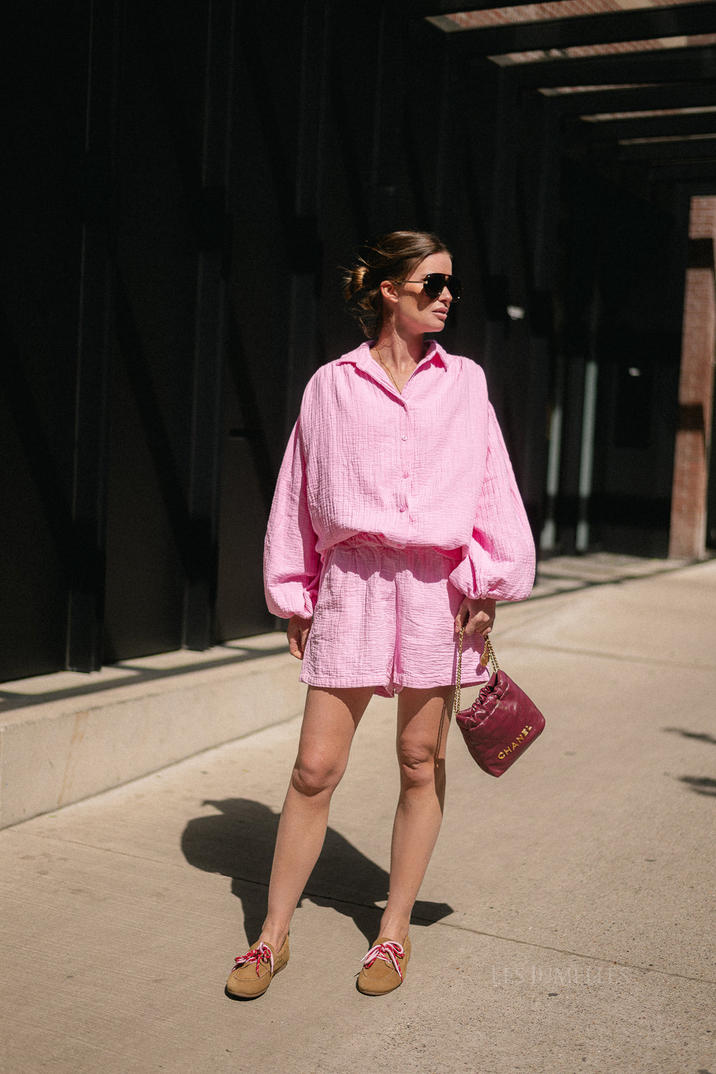 Abigail set candy pink